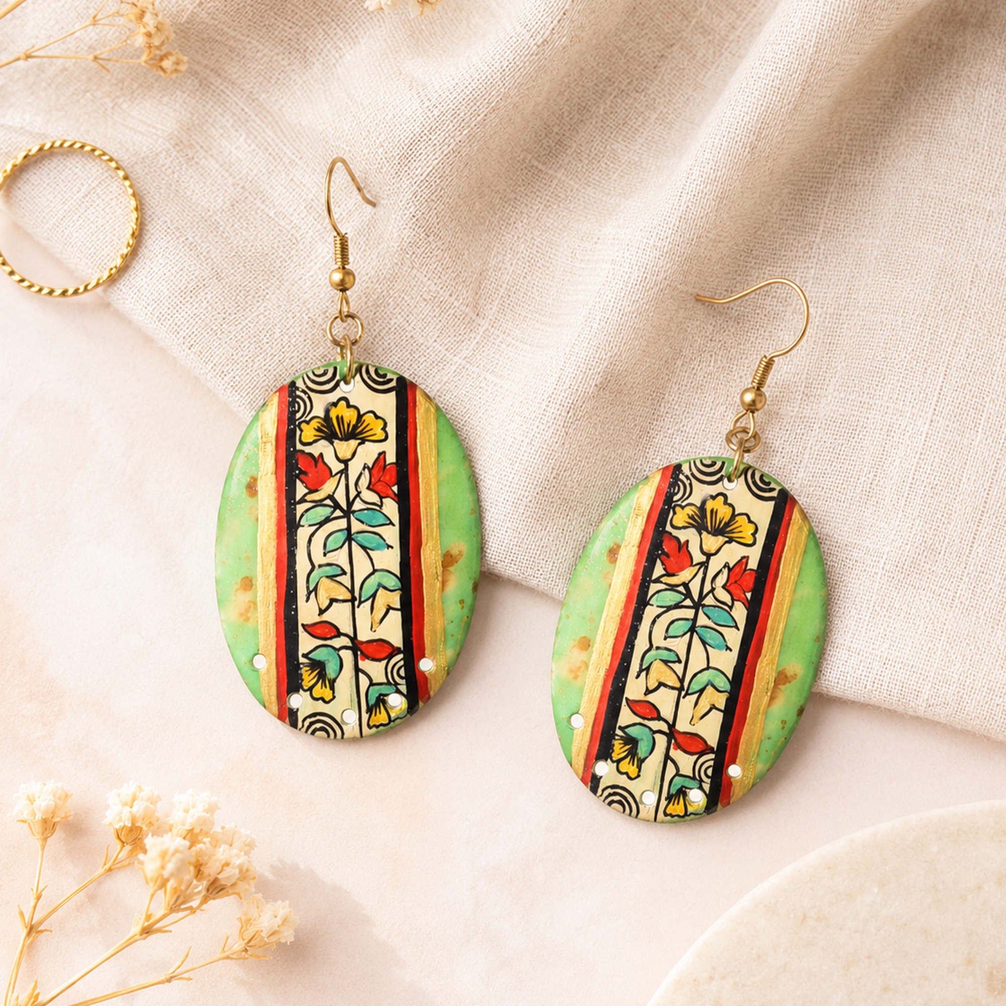 Sunkissed Mosaic Studs