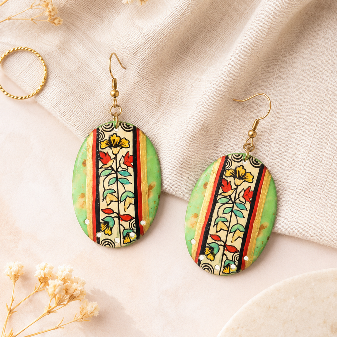 Sunkissed Mosaic Studs