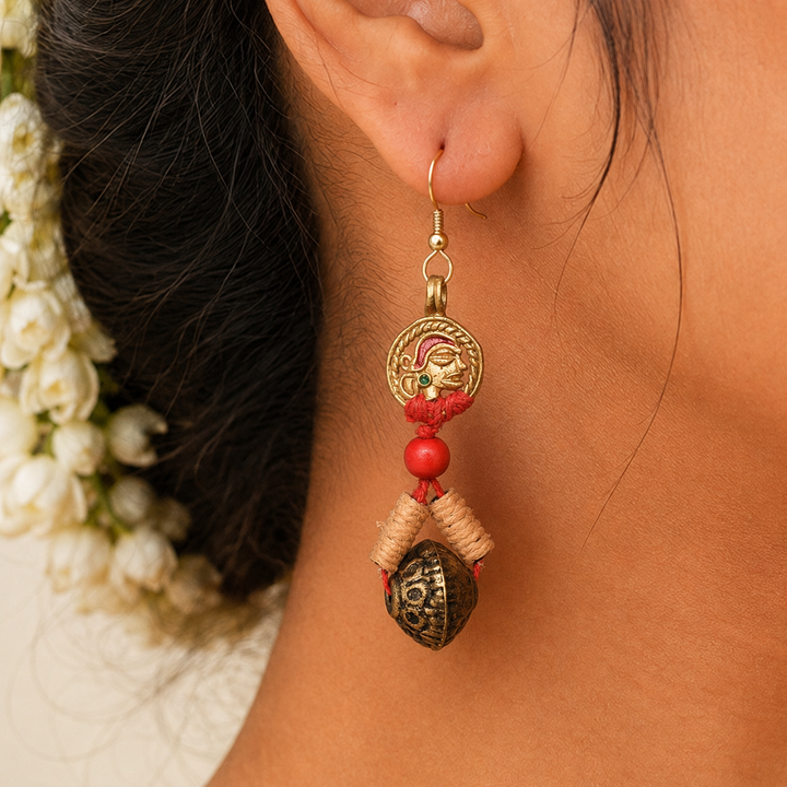 The Queen Noble Handcrafted Tribal Earrings
