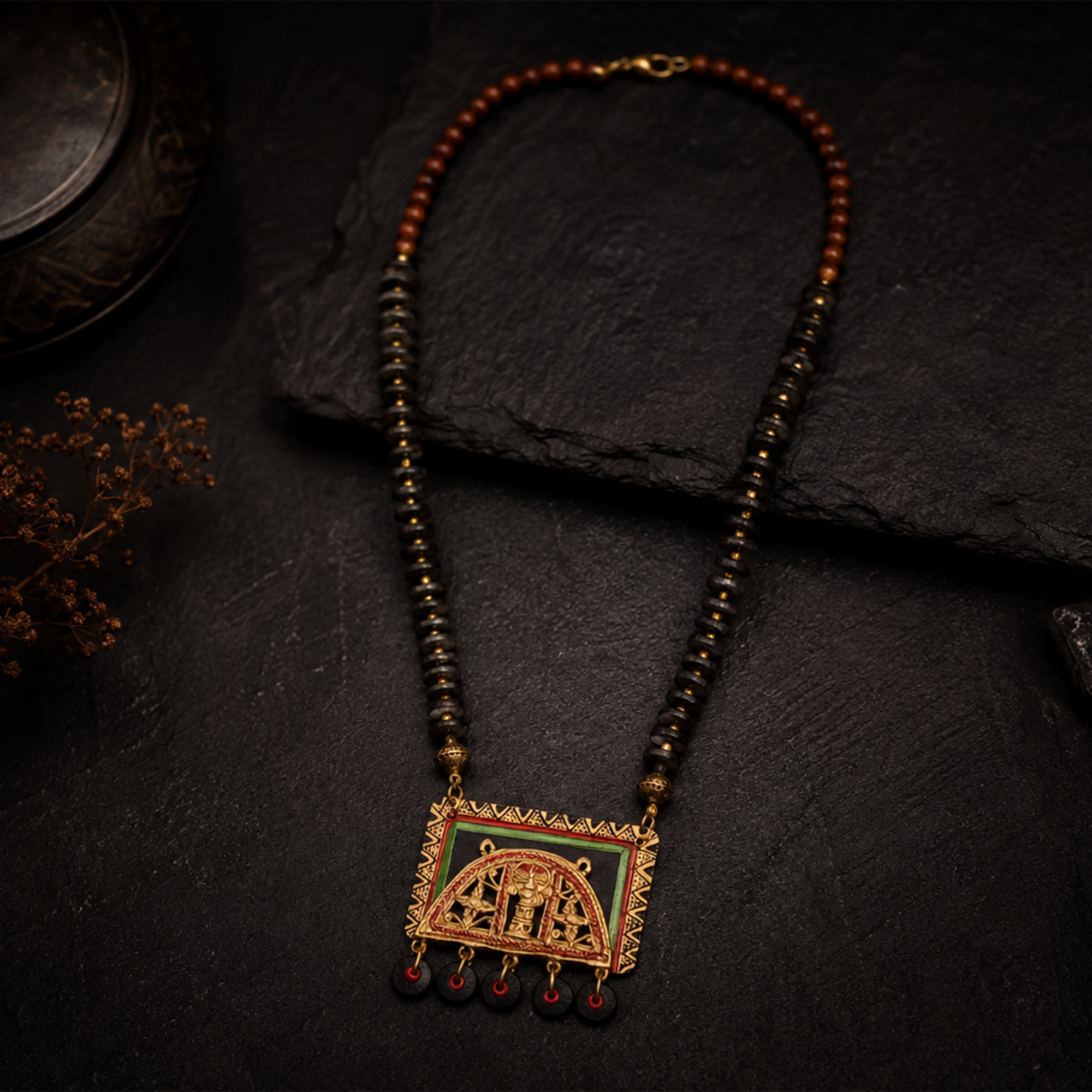 The Royal Guards Handcrafted Tribal Necklace