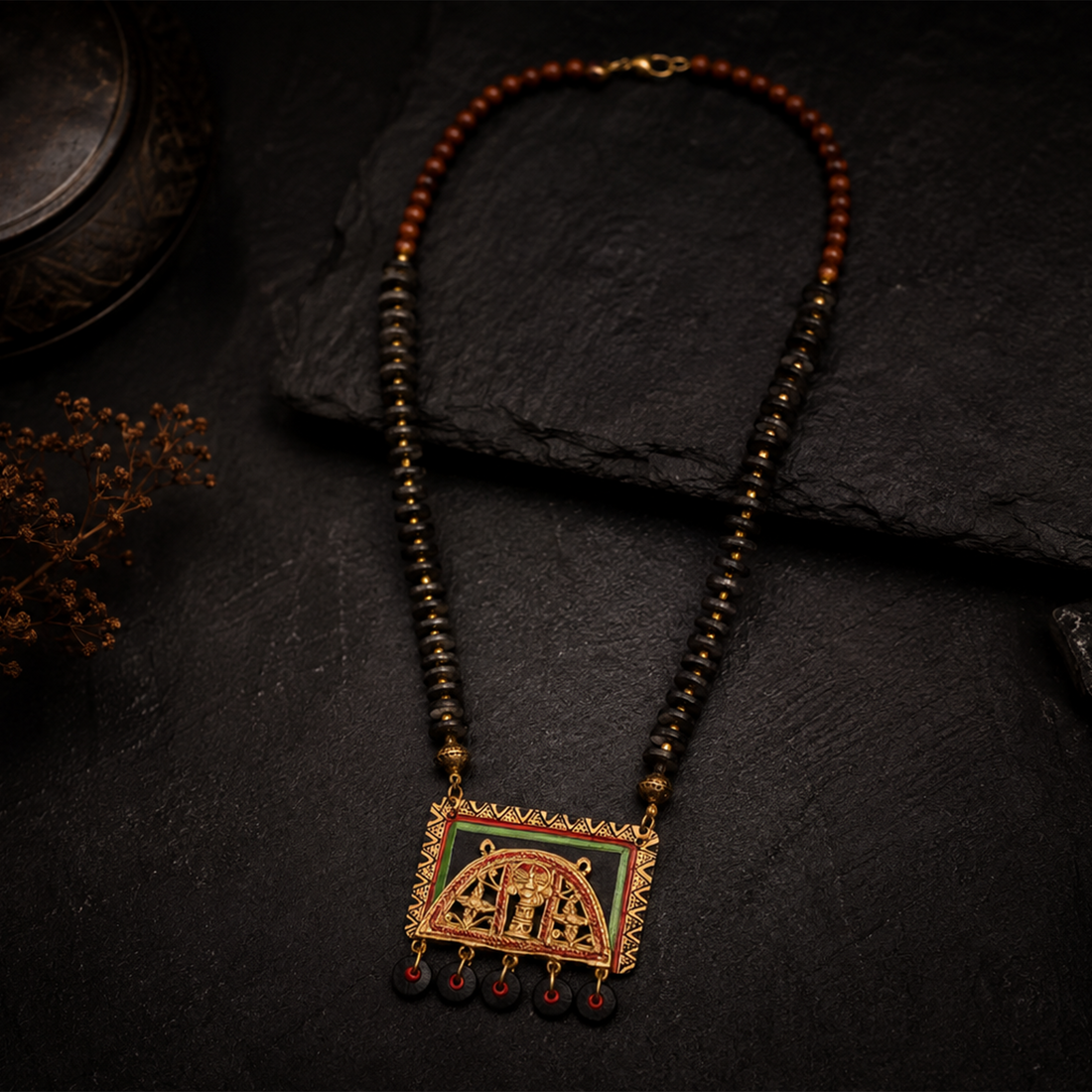 The Royal Guards Handcrafted Tribal Necklace