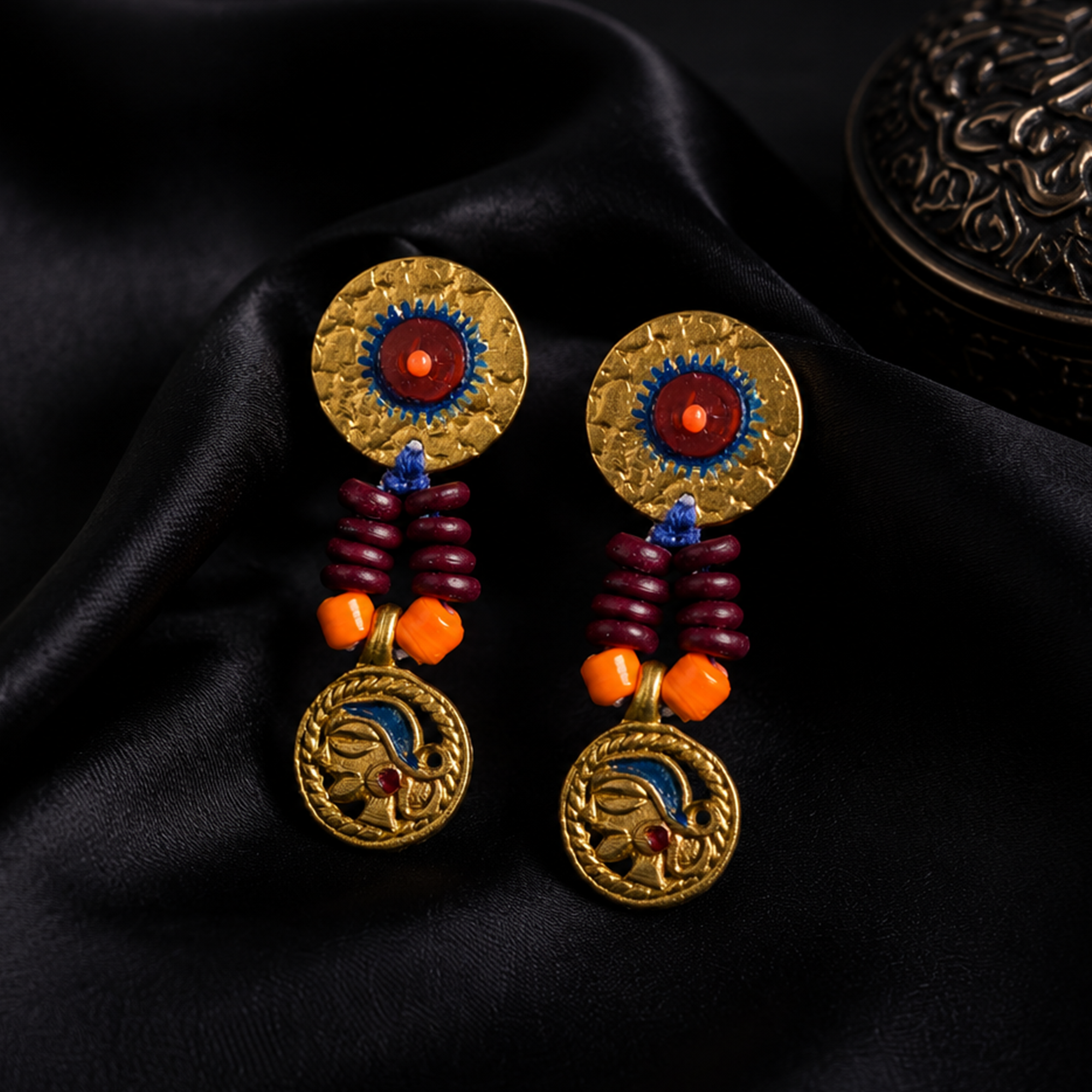 The Royals Handcrafted Tribal Earrings