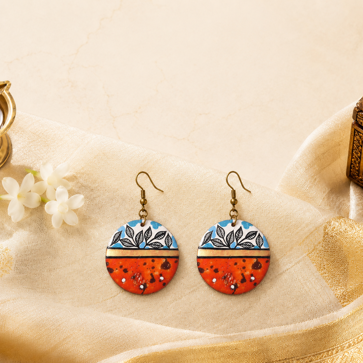 Serene Turquoise Studs
