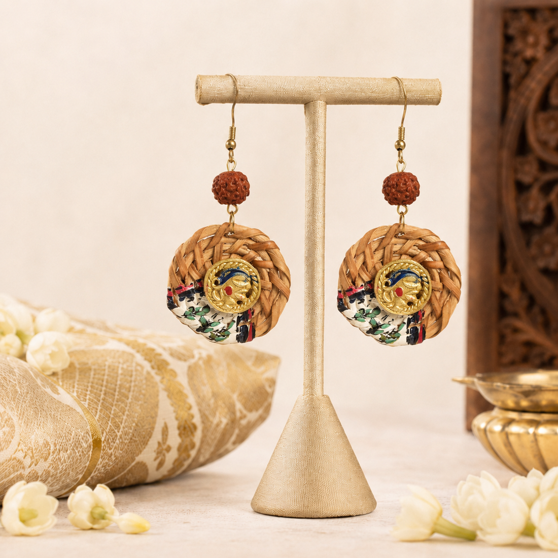 The Queens Grace Handcrafted Tribal Earrings