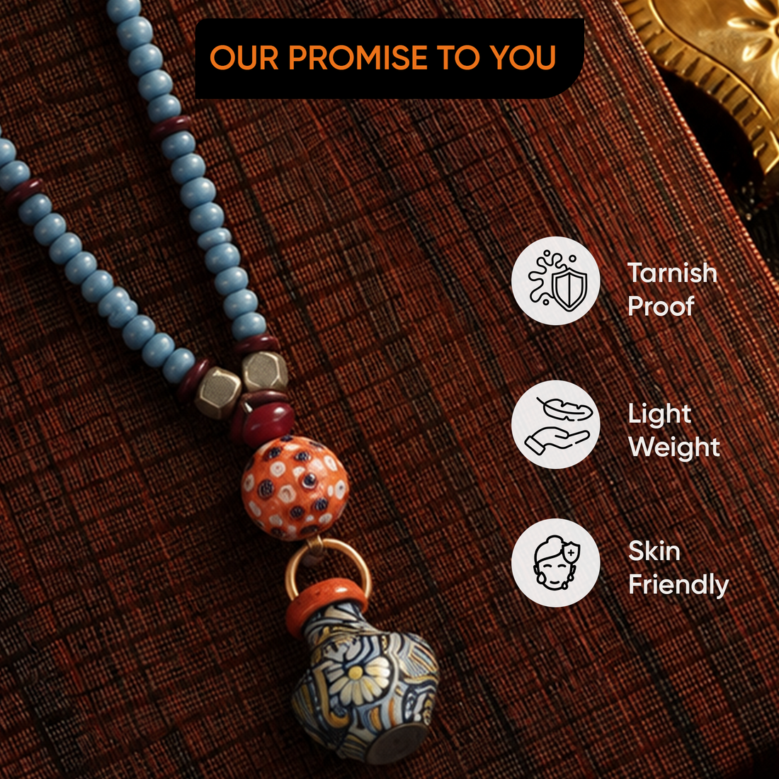 Tribal Fusion  Handcrafted Ethnic Necklace