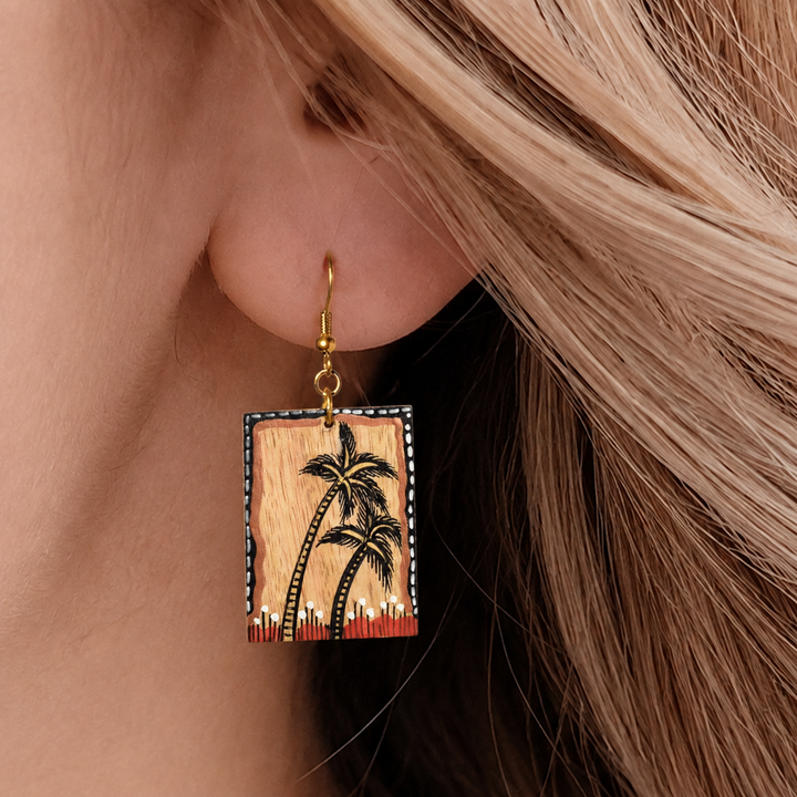 The Palms Handcrafted Tribal Earrings
