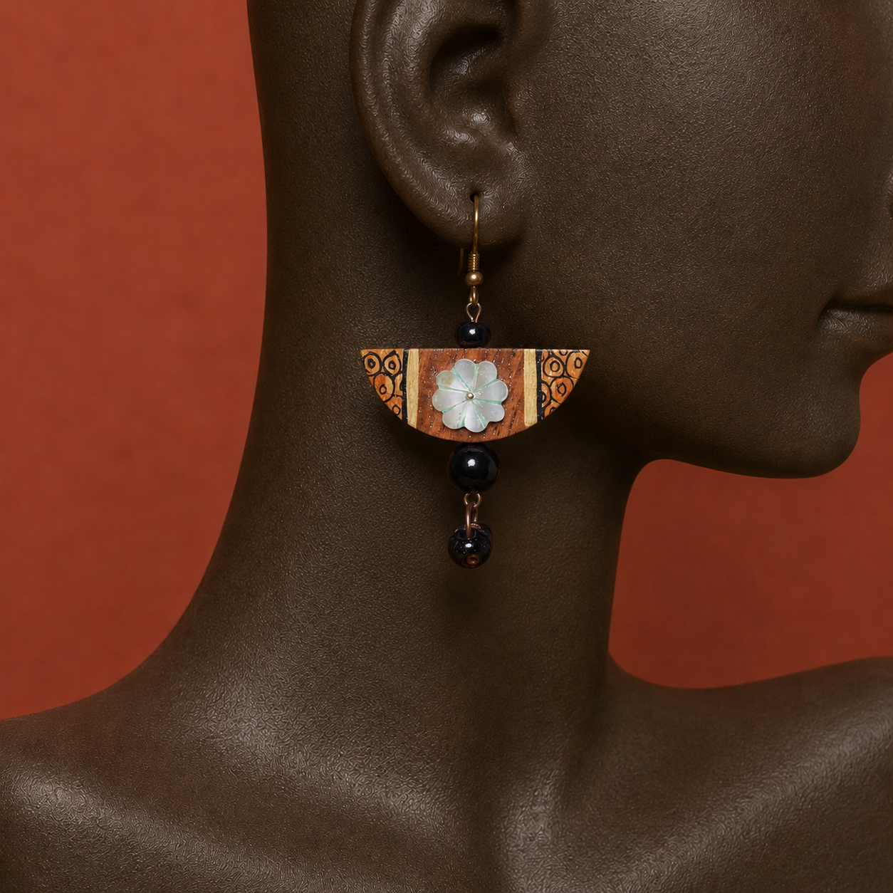 Radiant Mandala Studs