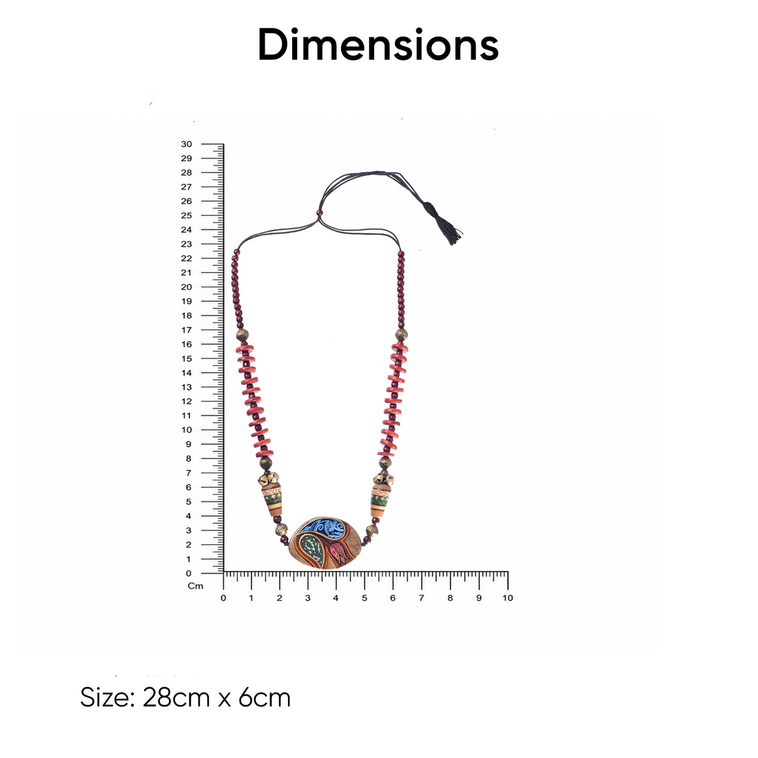 Floral Fire Necklace