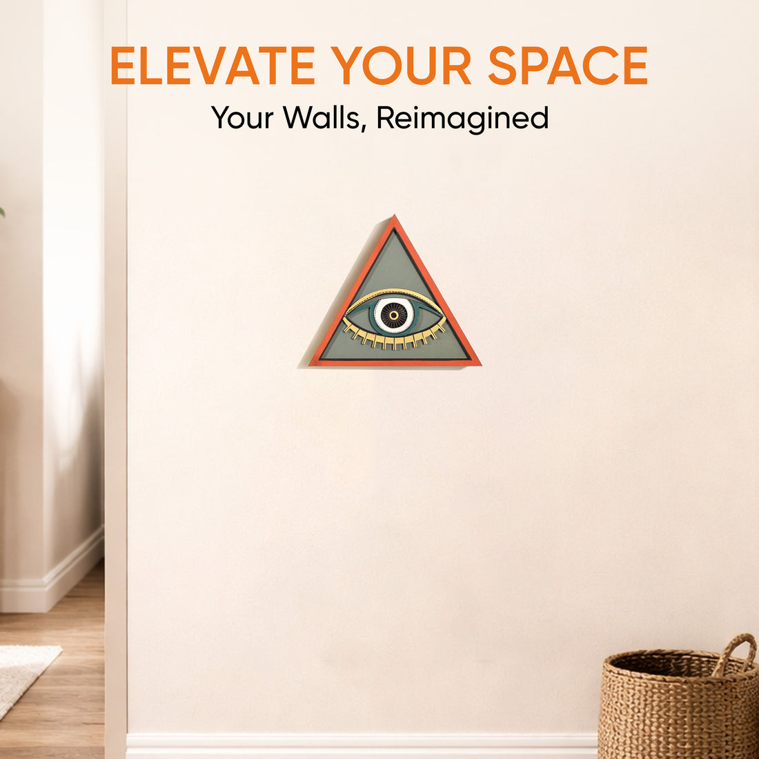 The Illuminating Eyes Wall Decor Mask