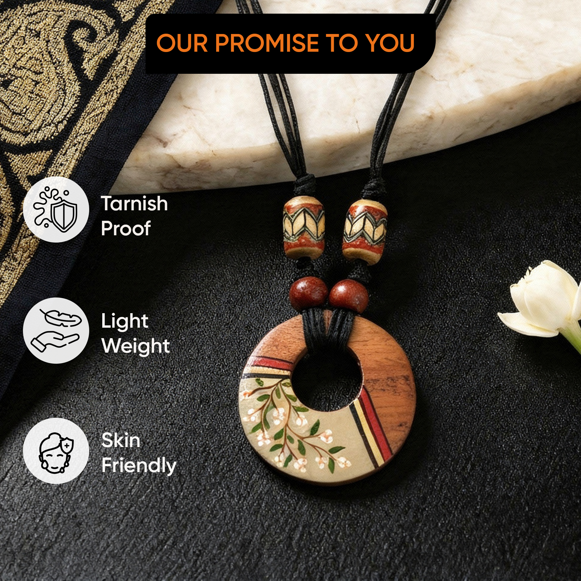 Bohemian Rhapsody Handcrafted Ethnic Necklace