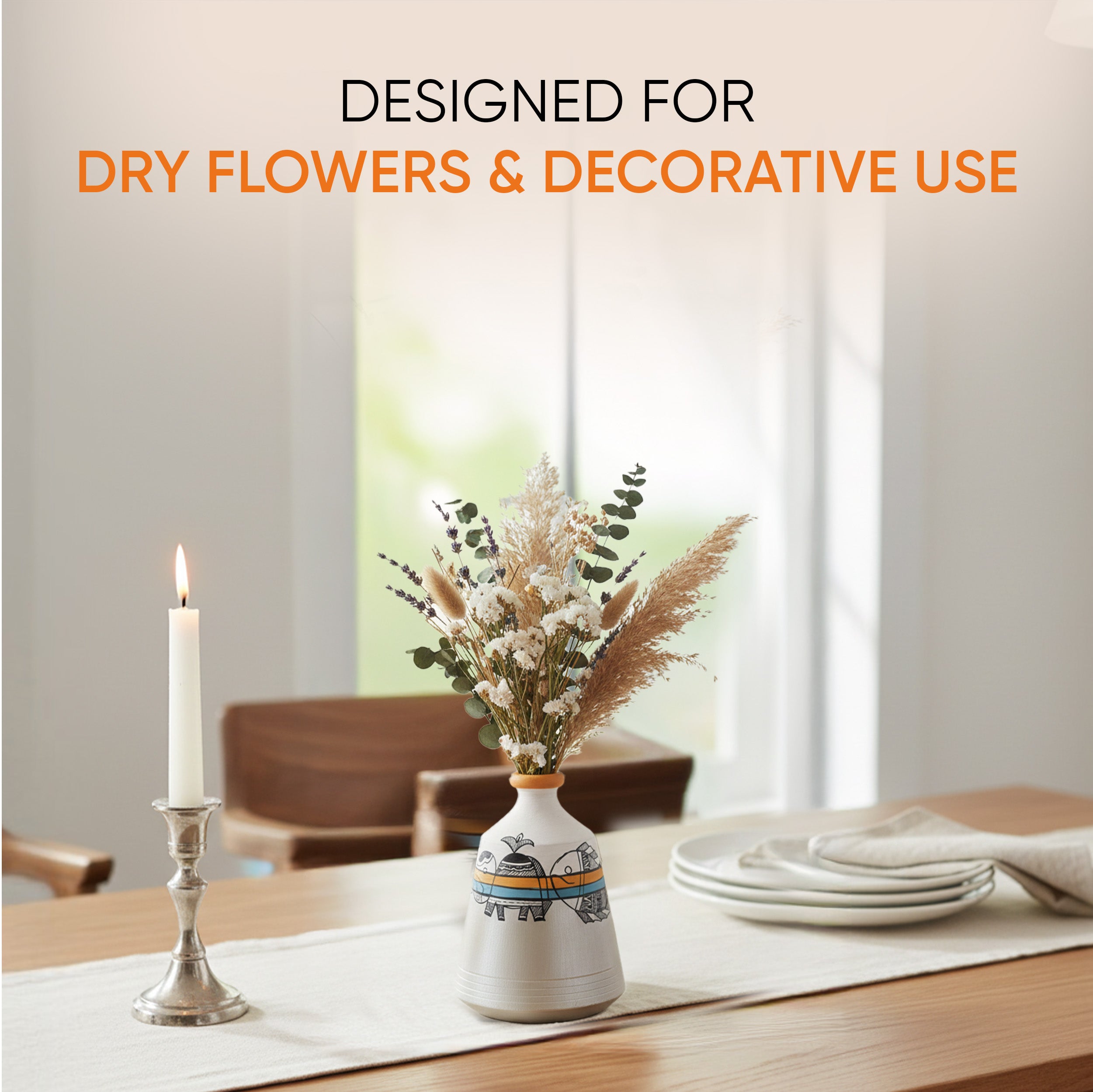 Harmony Heritage Terracotta Vase (Set of 2)