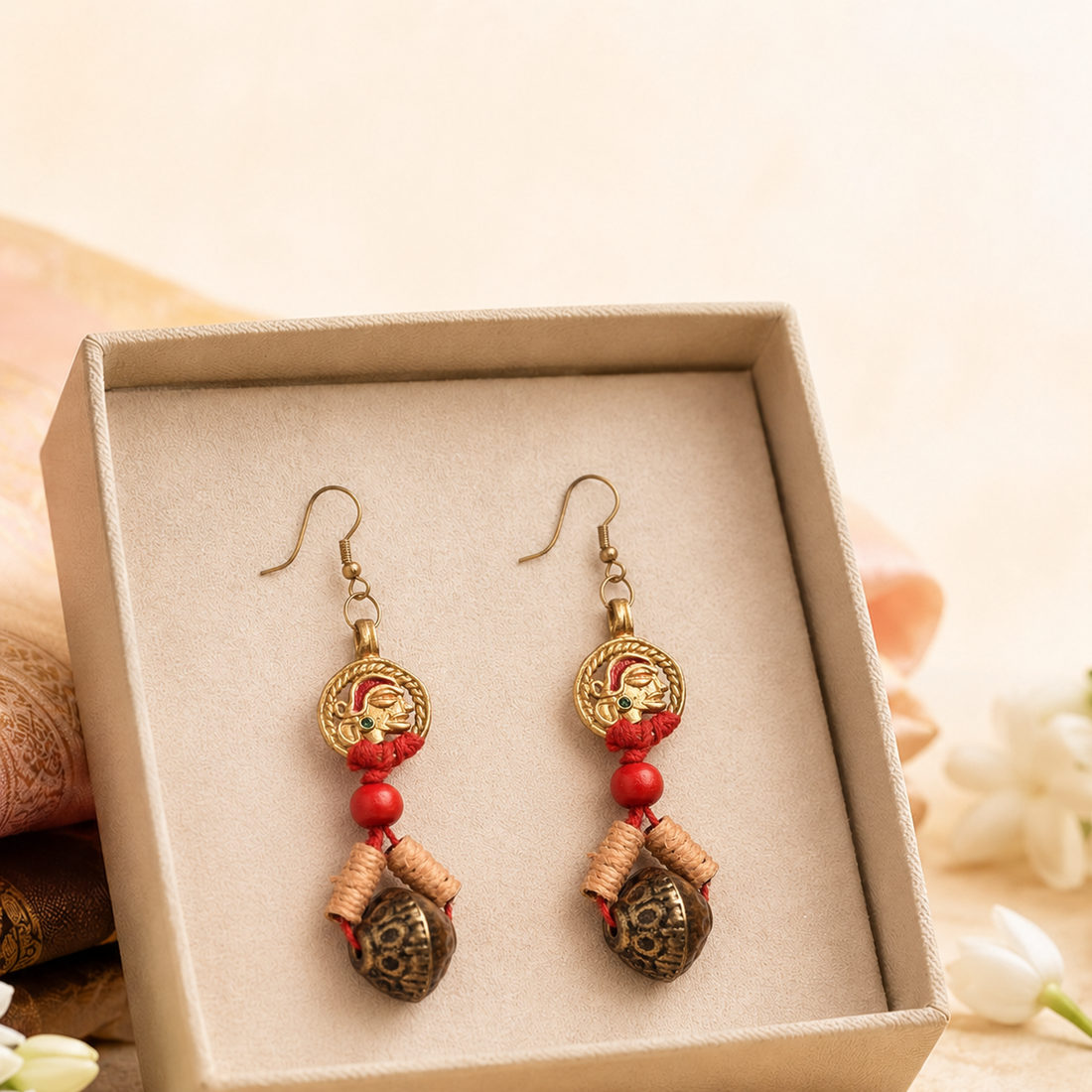 The Queen Noble Handcrafted Tribal Earrings