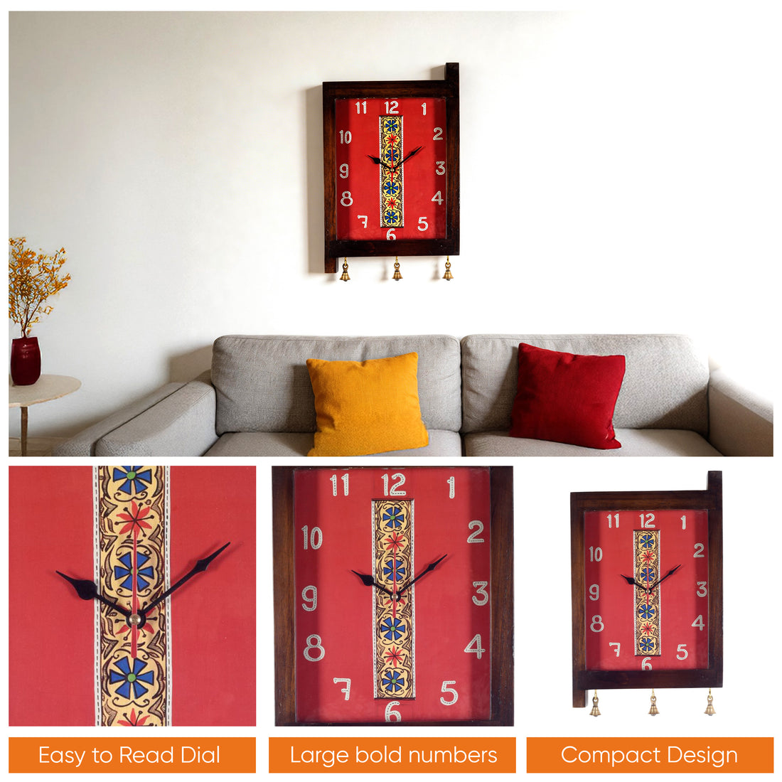 Timeless Treasures Wall Clock