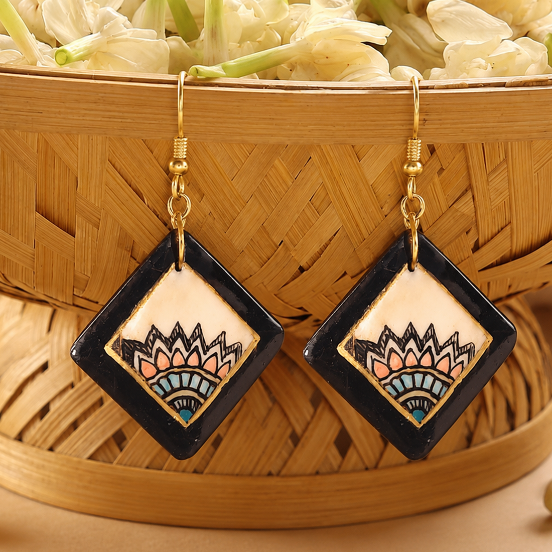Vibrant Fiesta Jhumkis
