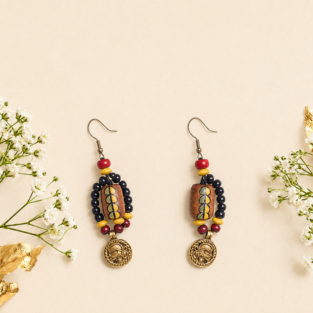 Serene Lotus Earrings