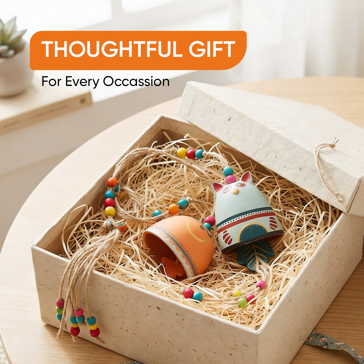 Handcrafted Terracotta Cow Bells S02