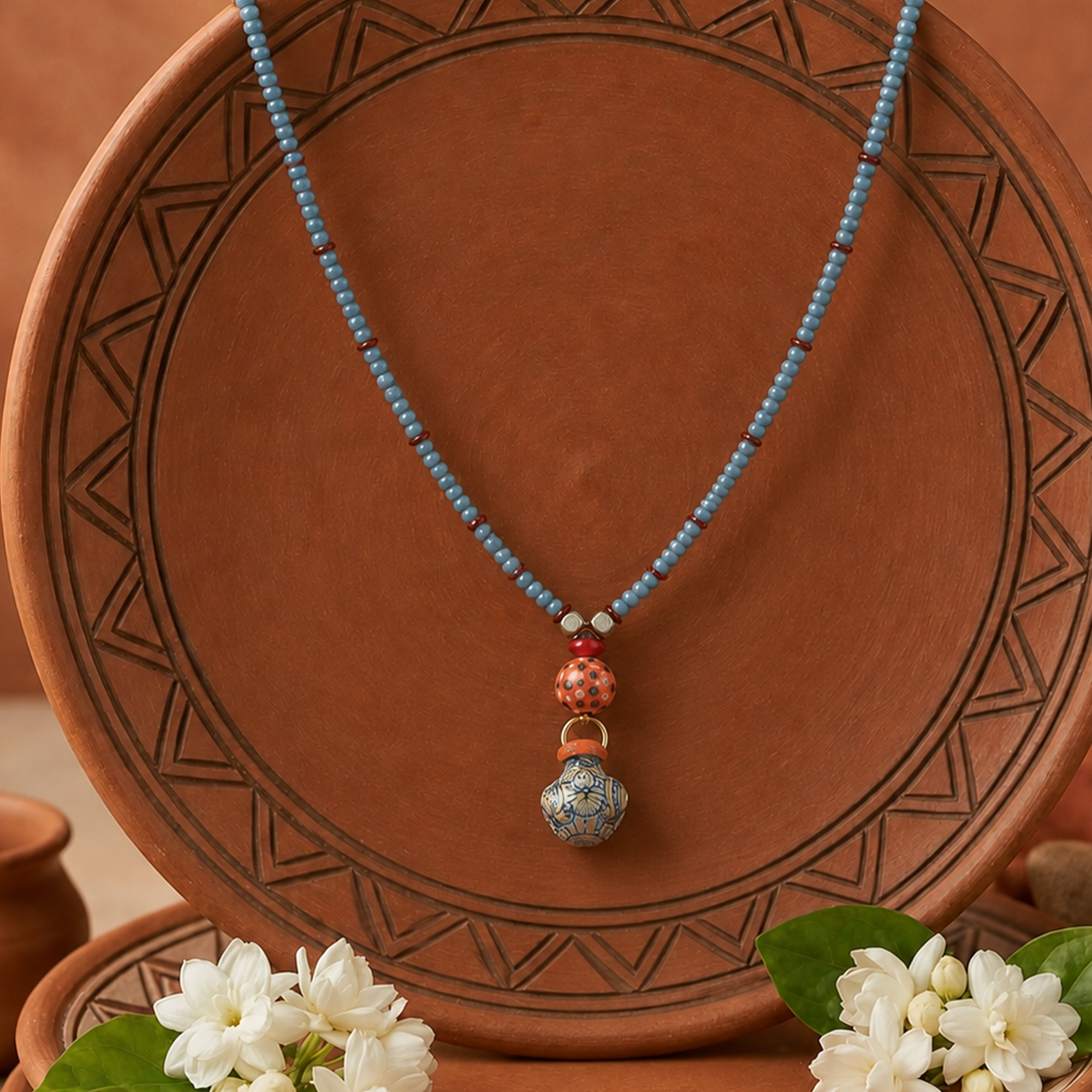 Tribal Fusion  Handcrafted Ethnic Necklace