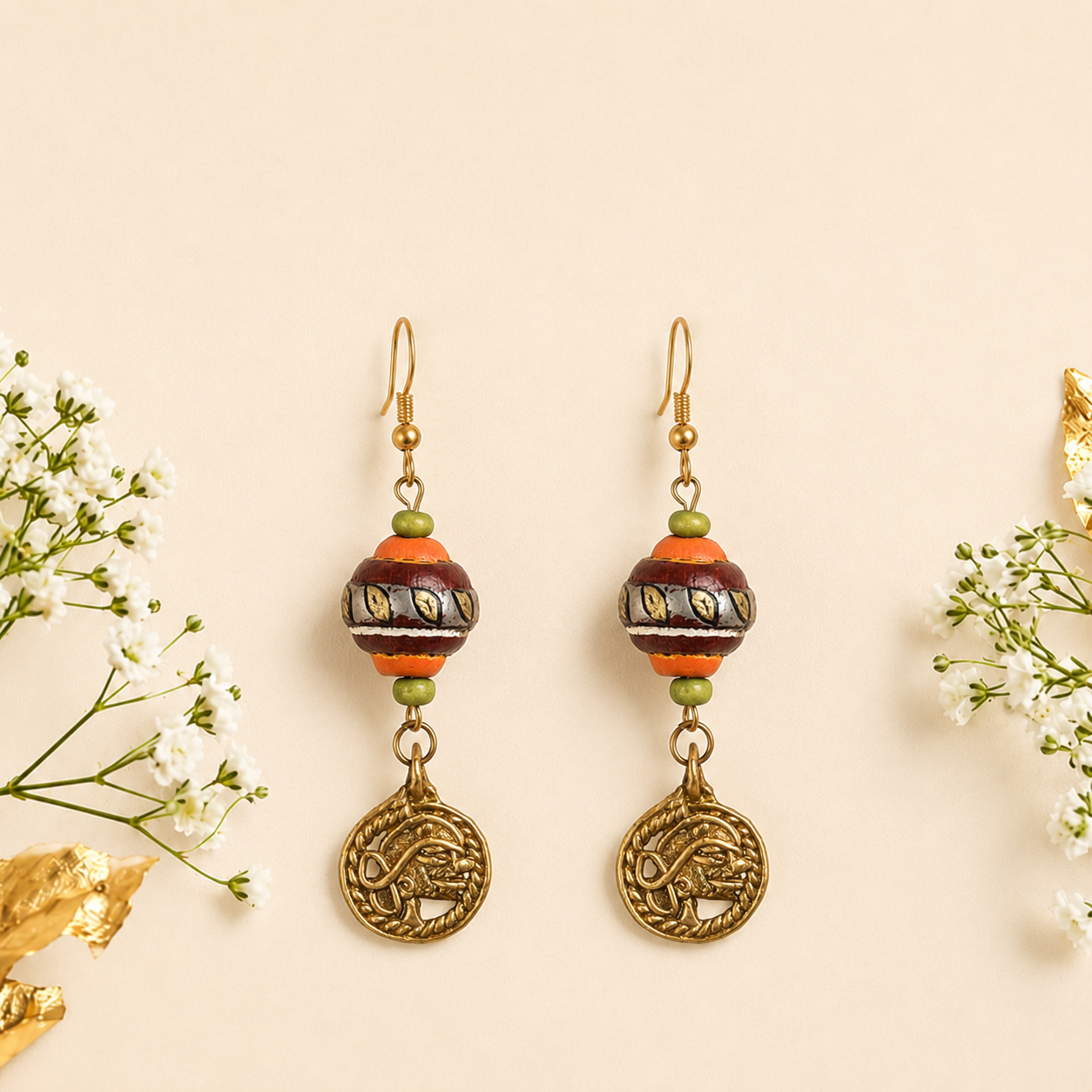 Brushed Brass Drops