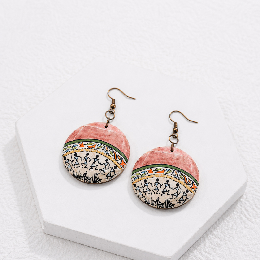 Remi Tribal Art Charming Earrings