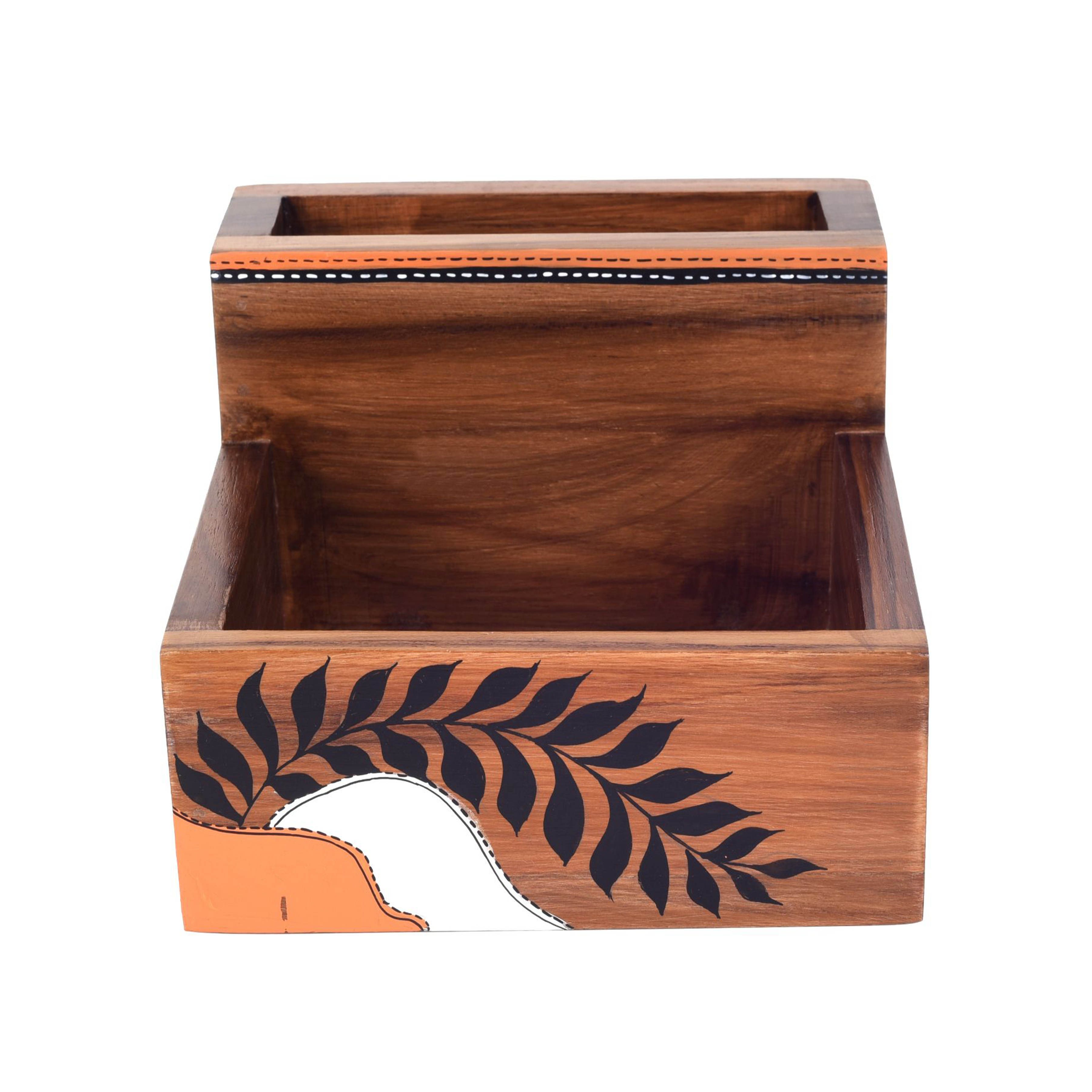 Warli Lifestyle Condiments Holder Box (6x6.5x4.5)
