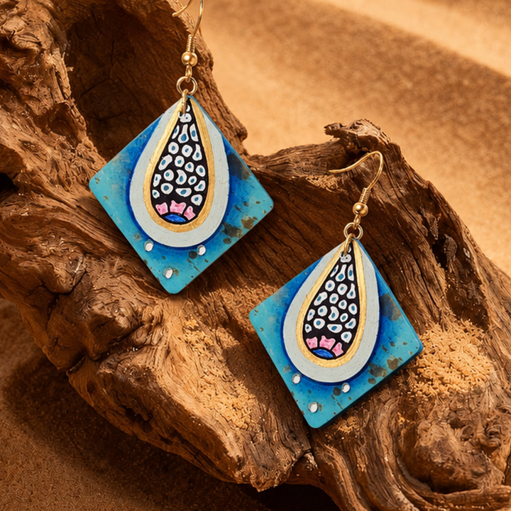 Tribal Kaleidoscope Dangles