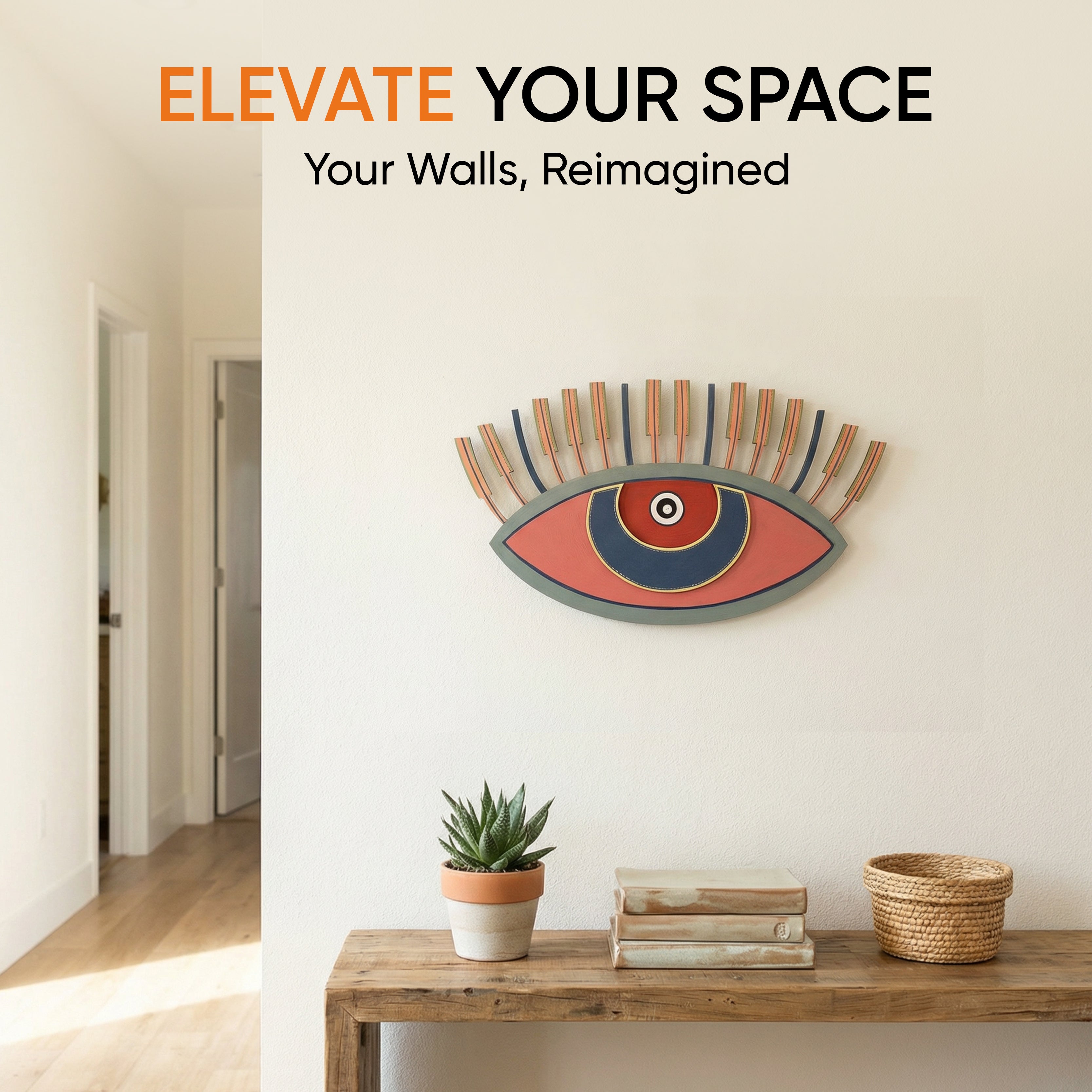 Pianist's Eyes Wall Decor Mask