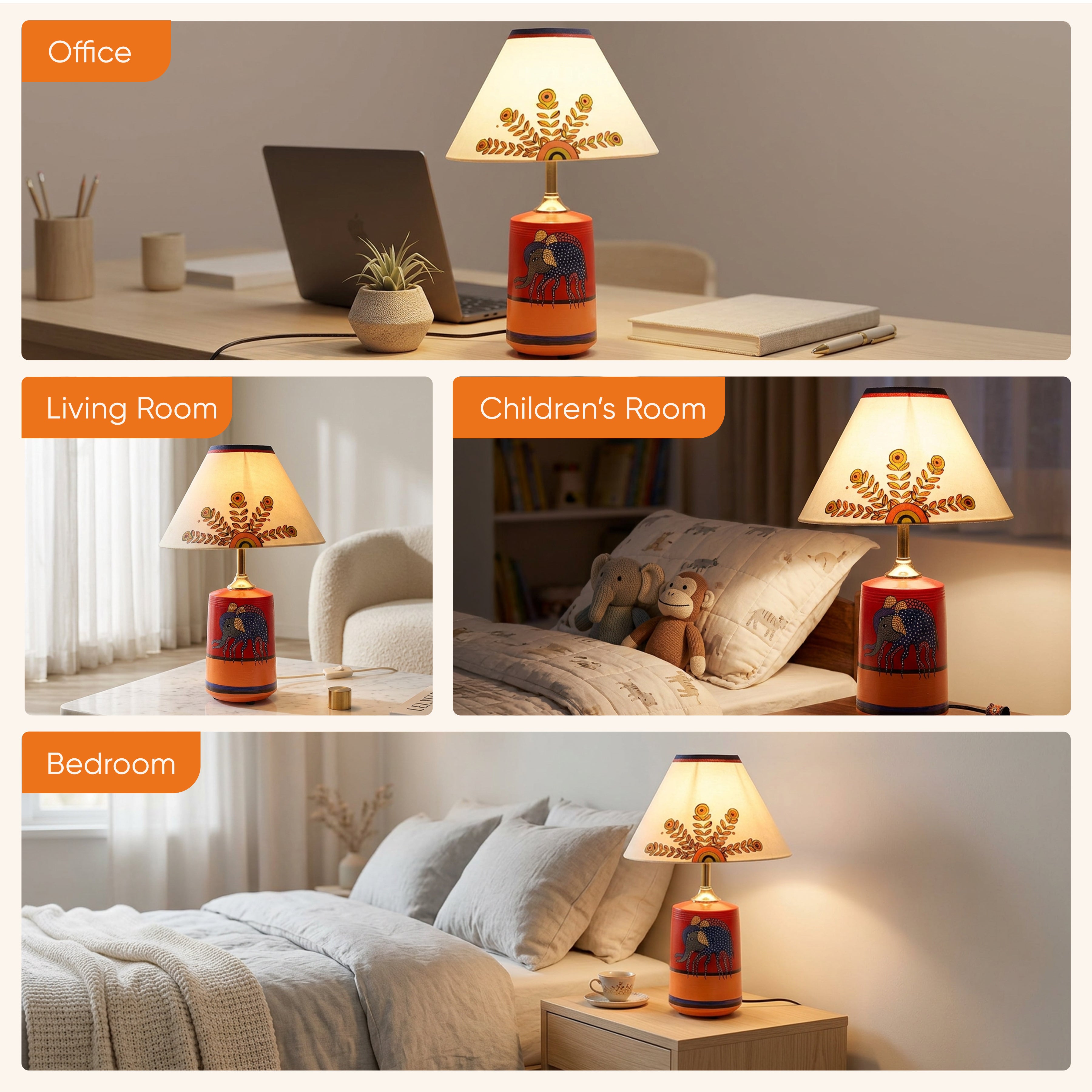 Natures Creatures Table Lamp