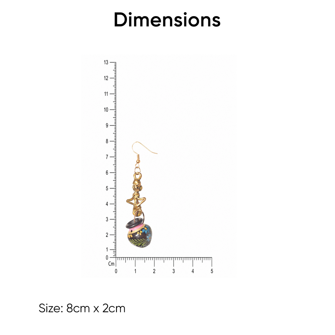 Clay Whisperers Ethnic Earrings