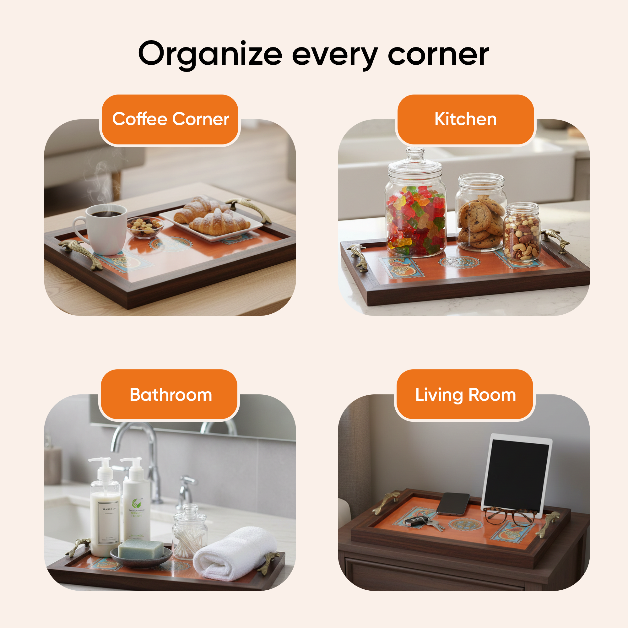 Mandarin Majesty Tray