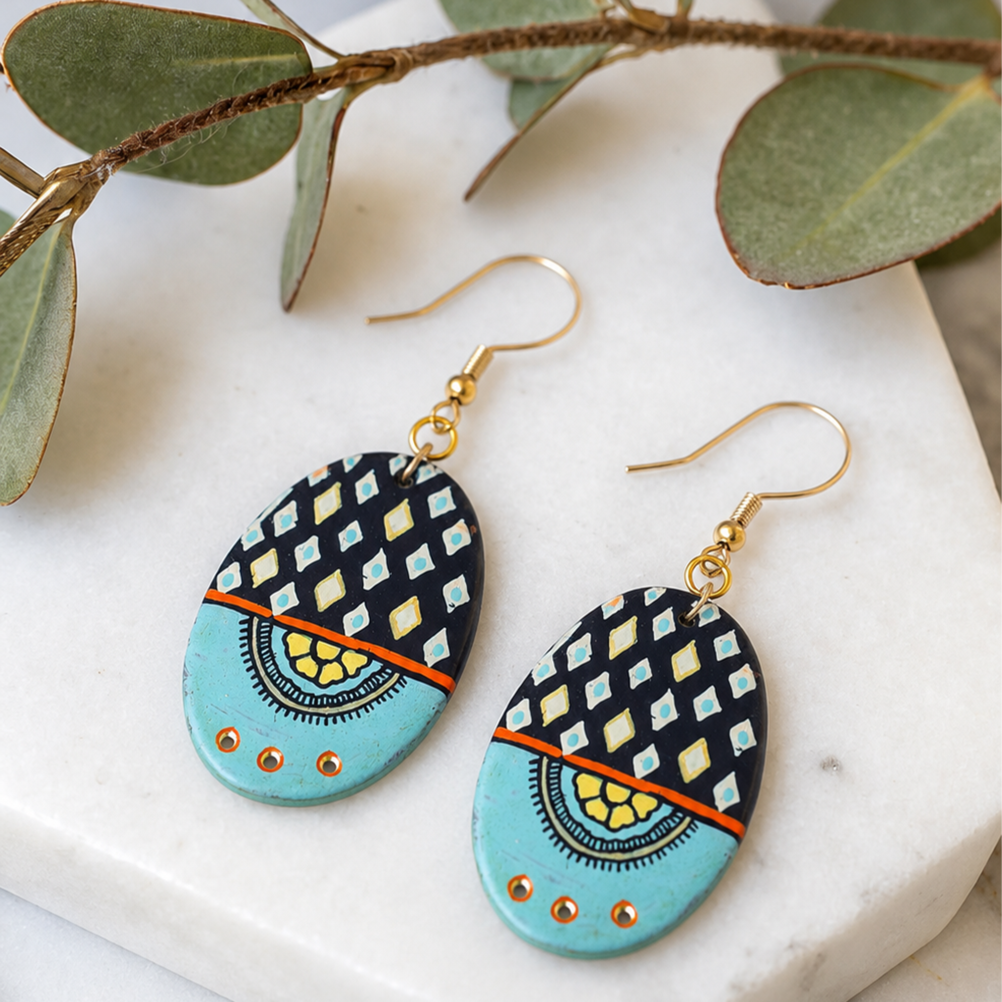 Wanderlust Wanderers Swings Ethnic Earrings