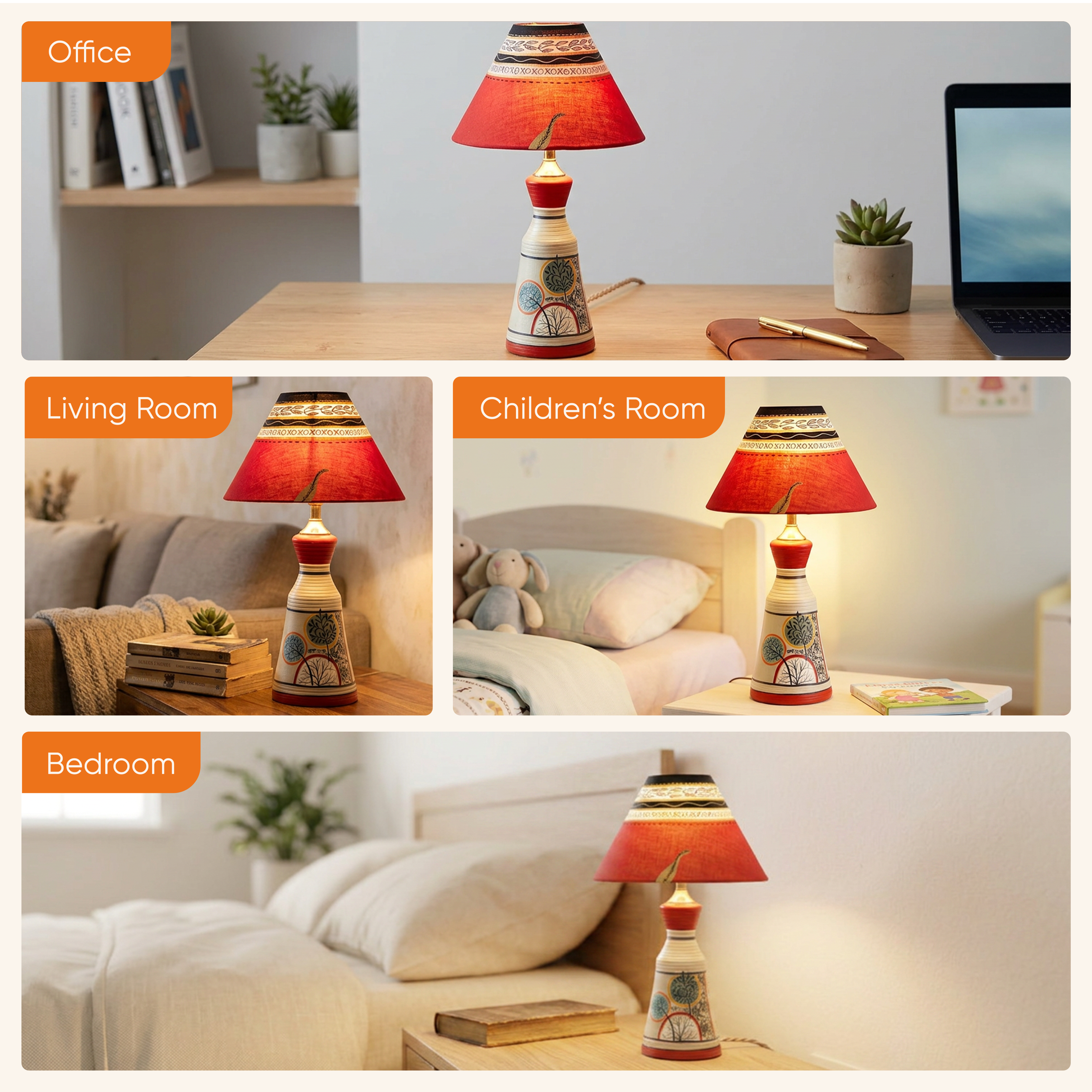 Floral Enchantments Table Lamp