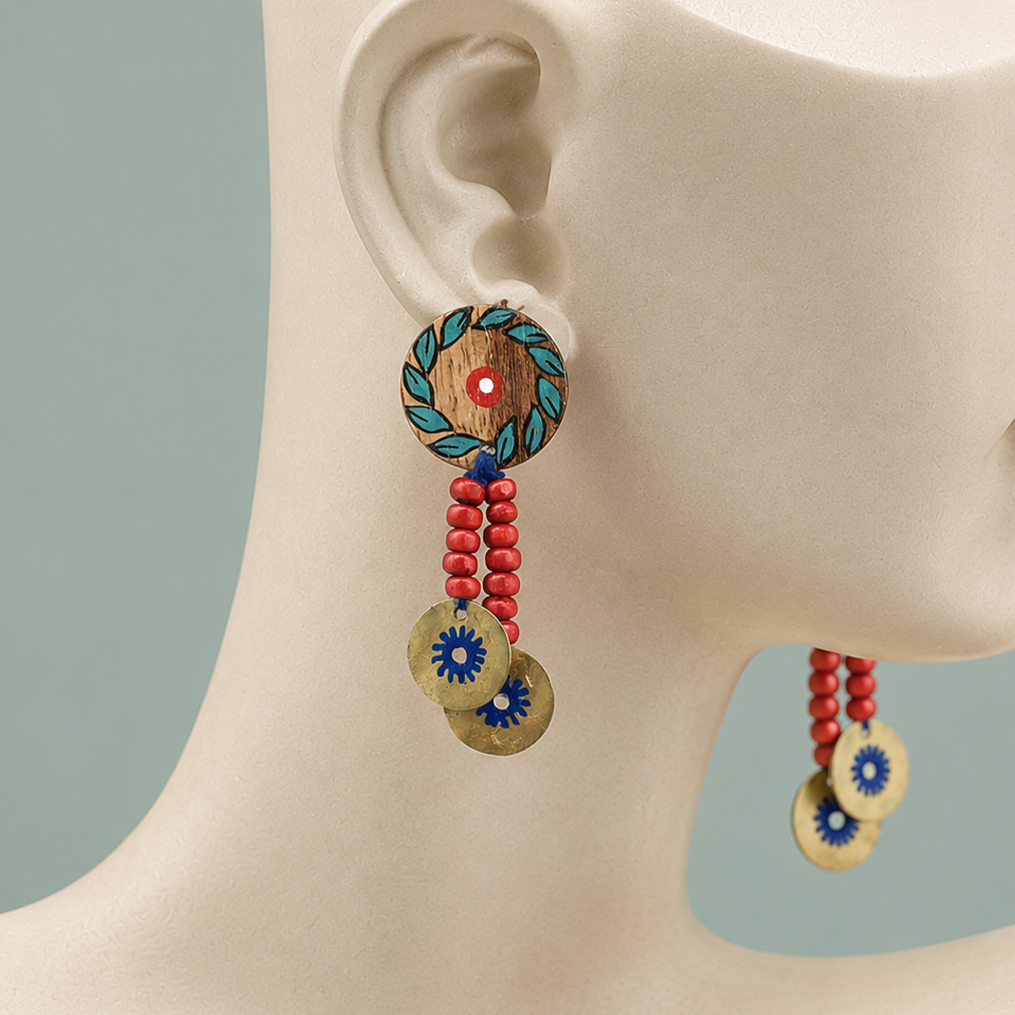 The Imperial Queen Handcrafted Tribal Earrings