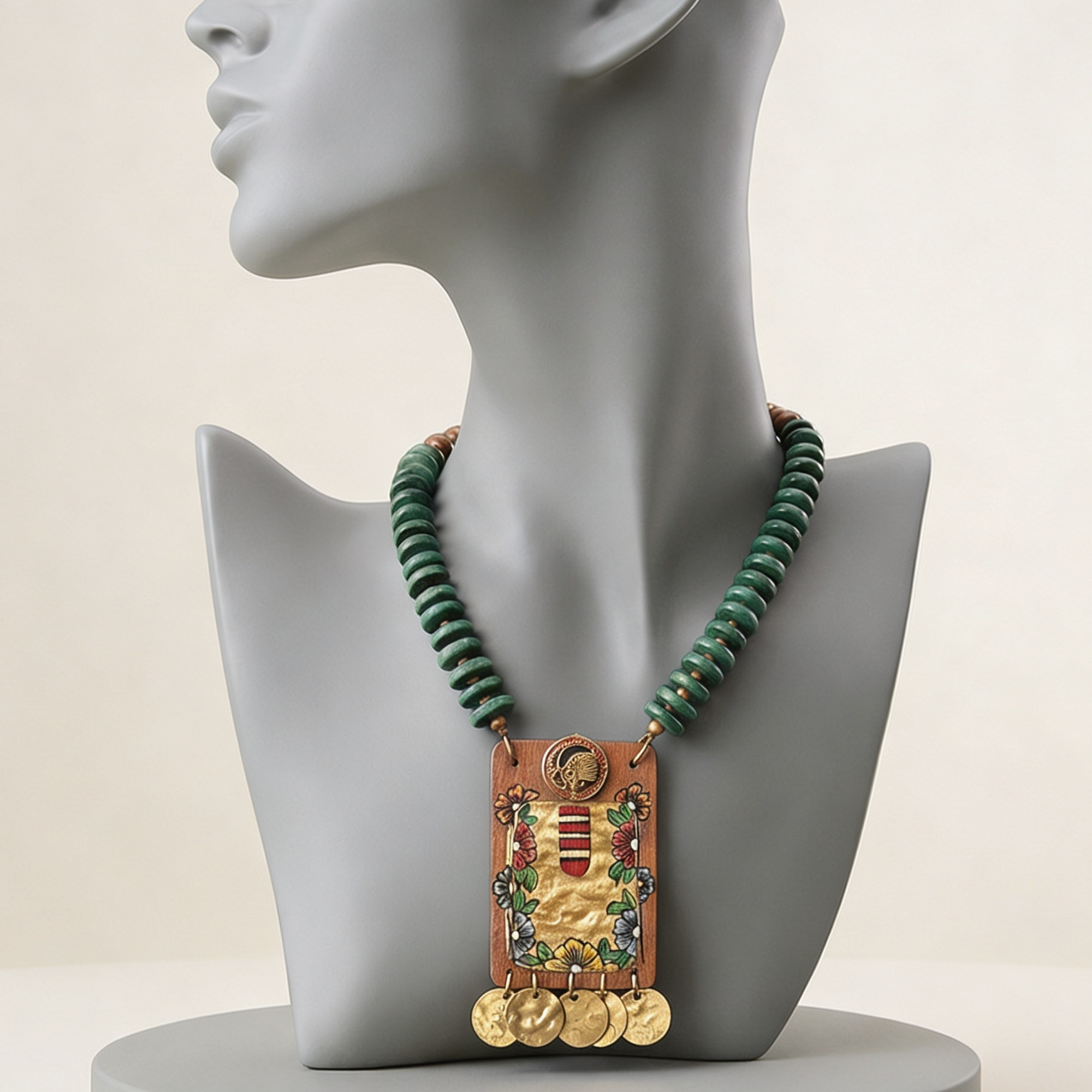 The Princess Hamman' Handcrafted Tribal Dhokra Necklace