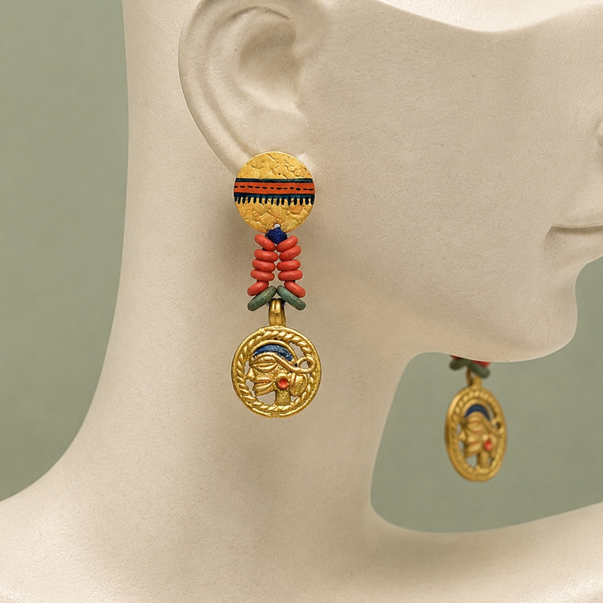 Queen Supreme Handcrafted Tribal Earrings