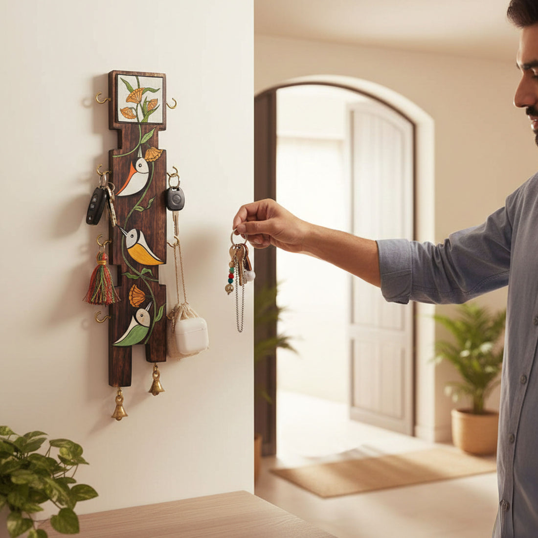 Avian Elegance Key Holder
