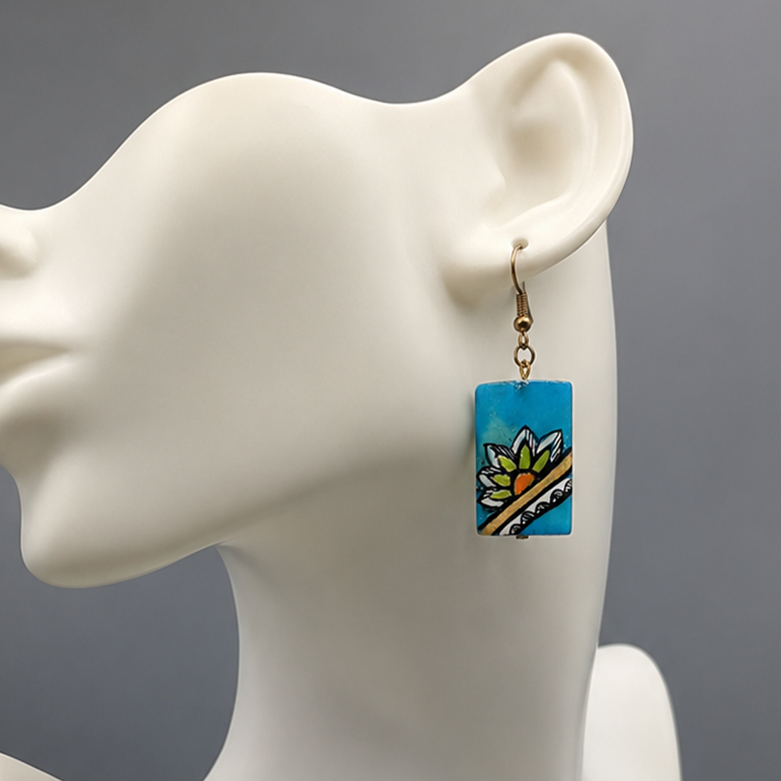 Whimsical Tassel Charms Ethnic Earrings