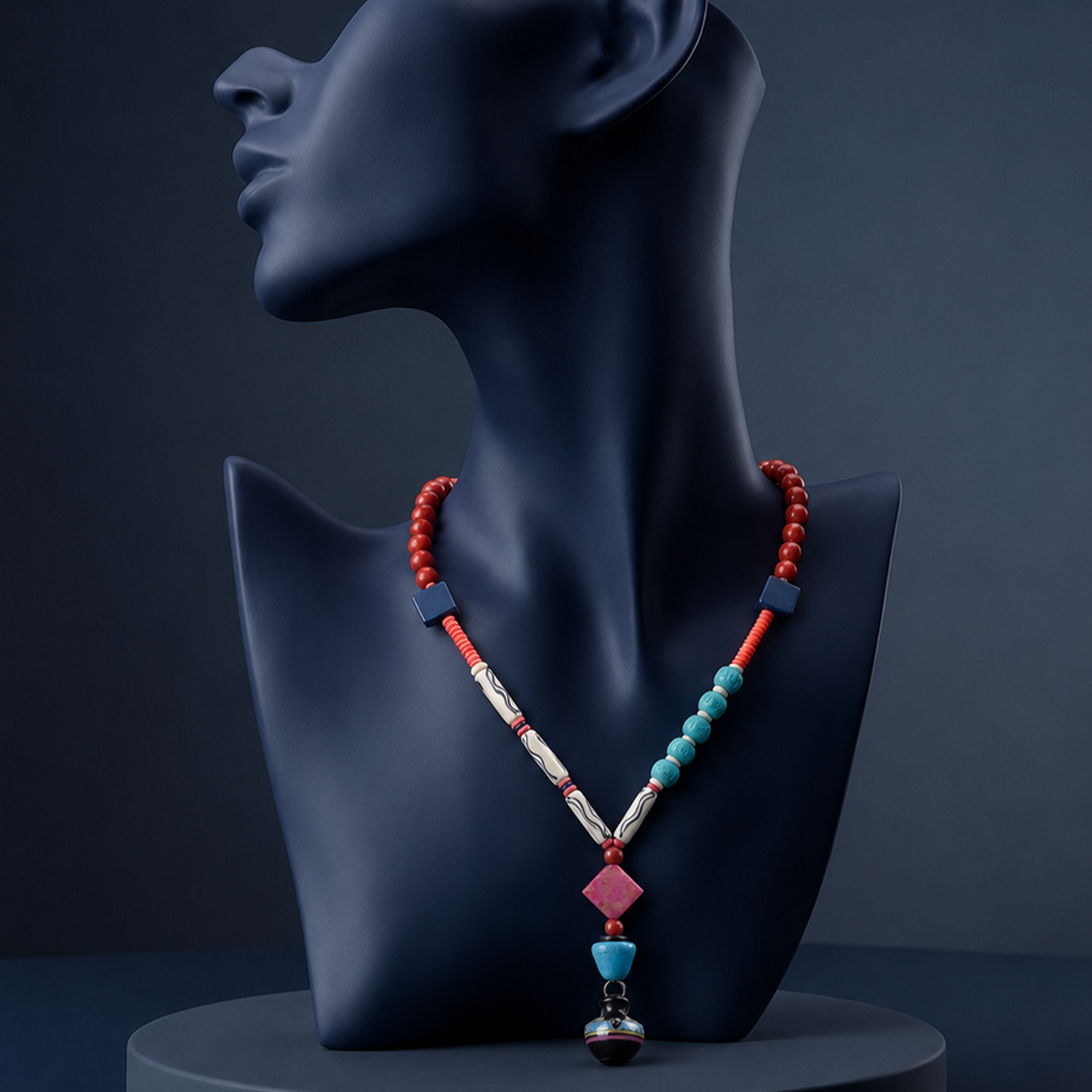 Wanderlust Dreamcatcher Lariat Handcrafted Ethnic Necklace