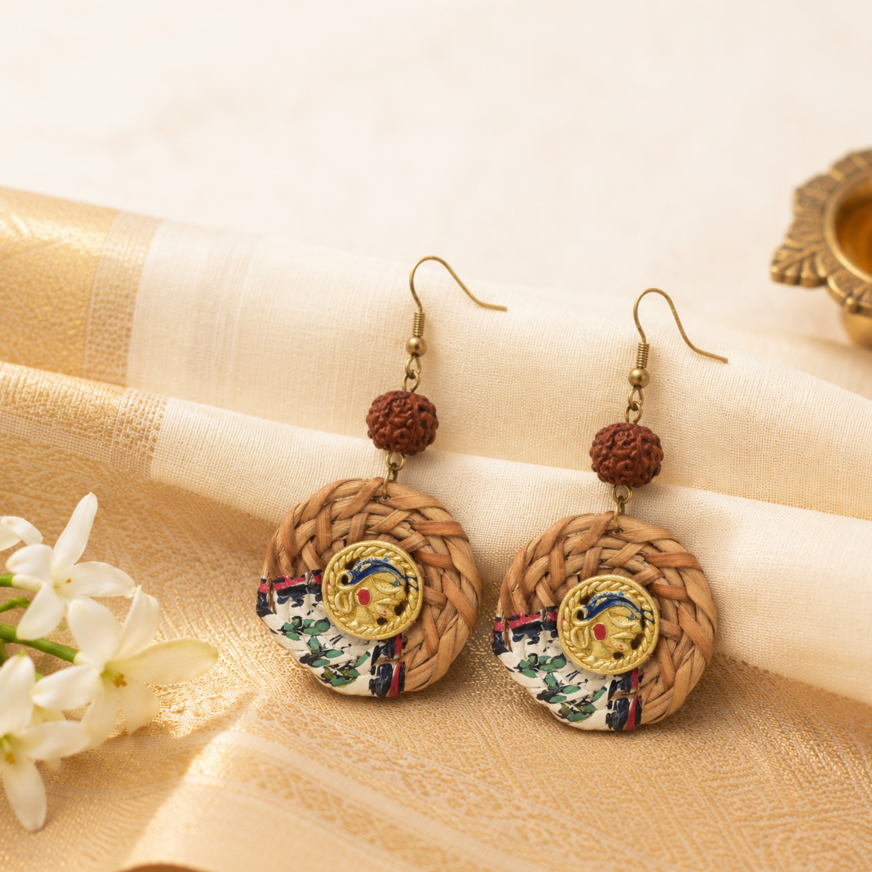 The Queens Grace Handcrafted Tribal Earrings