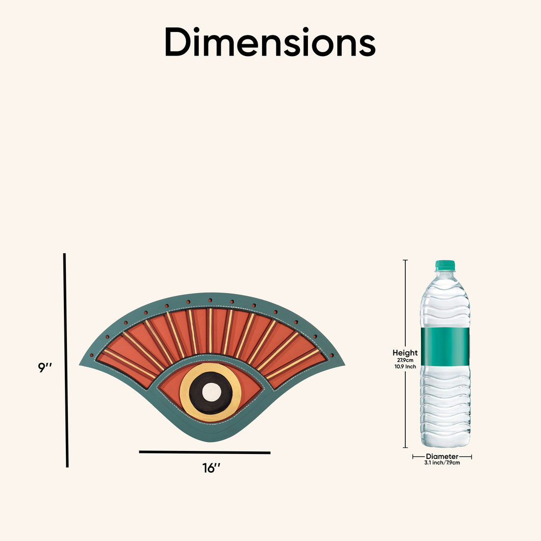 Ocean's Eyes Wall Decor Mask