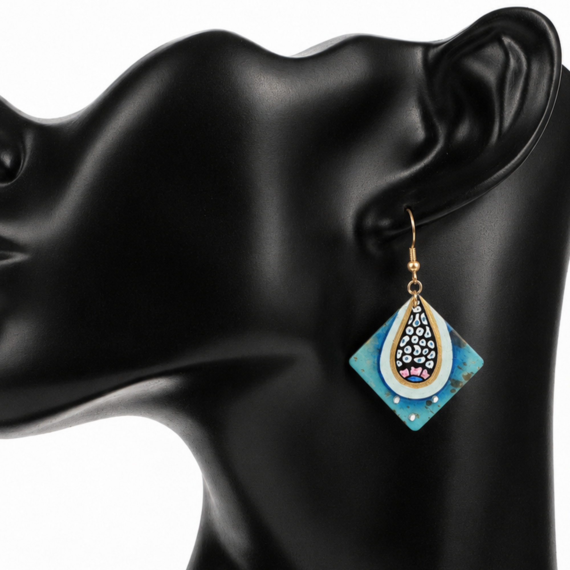 Tribal Kaleidoscope Dangles