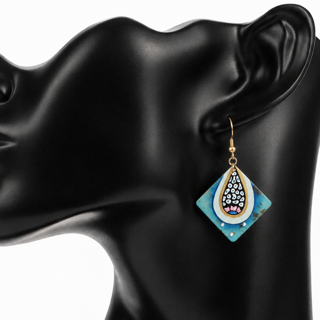 Tribal Kaleidoscope Dangles