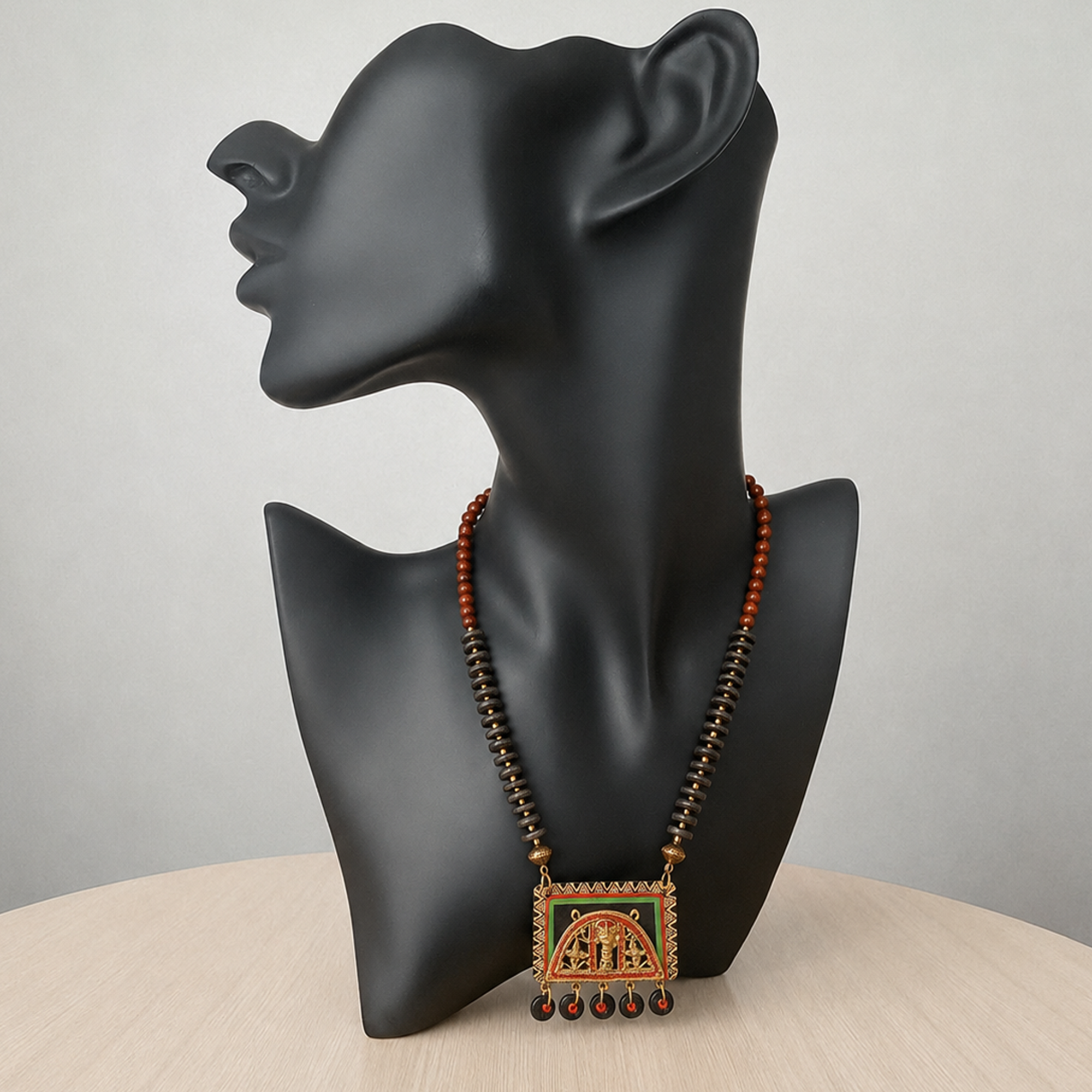 The Royal Guards Handcrafted Tribal Necklace