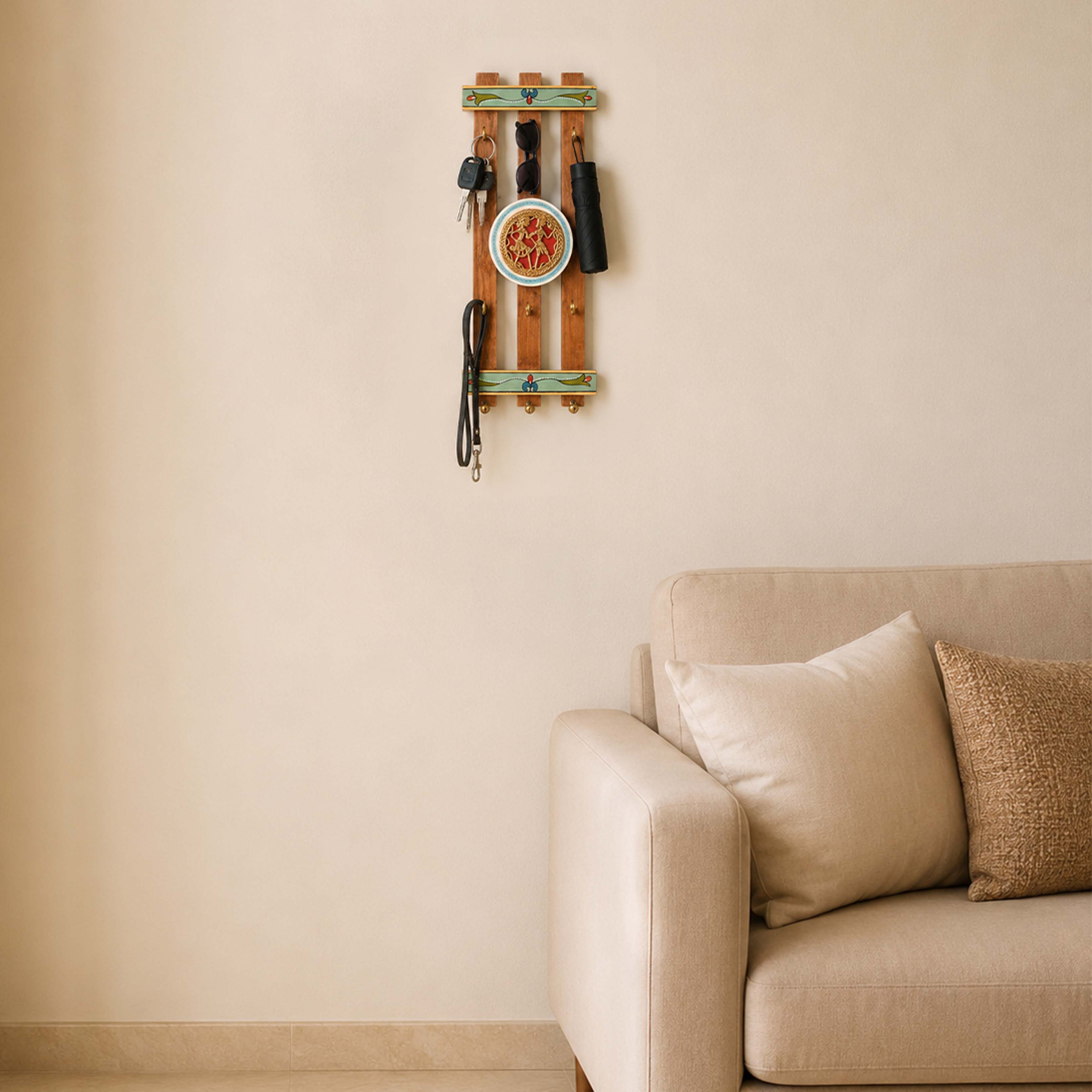 Brass Elegance Key Hanger