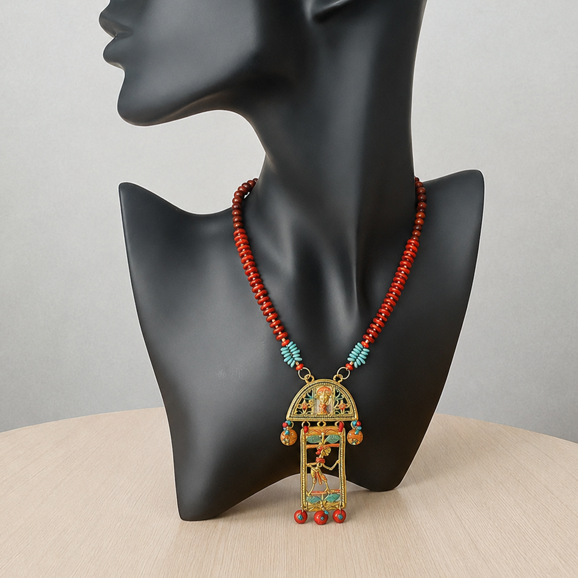 The Royal Cortege Handcrafted Tribal Necklace