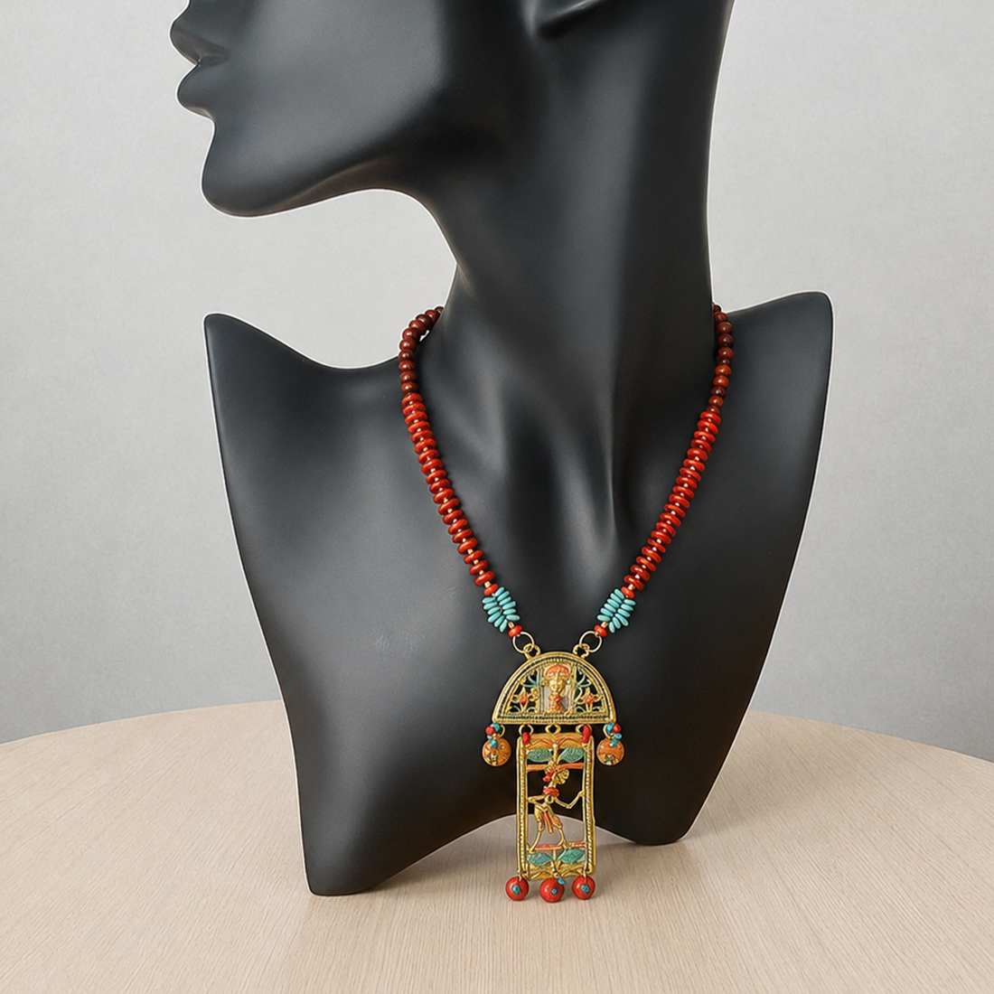 The Royal Cortege Handcrafted Tribal Necklace