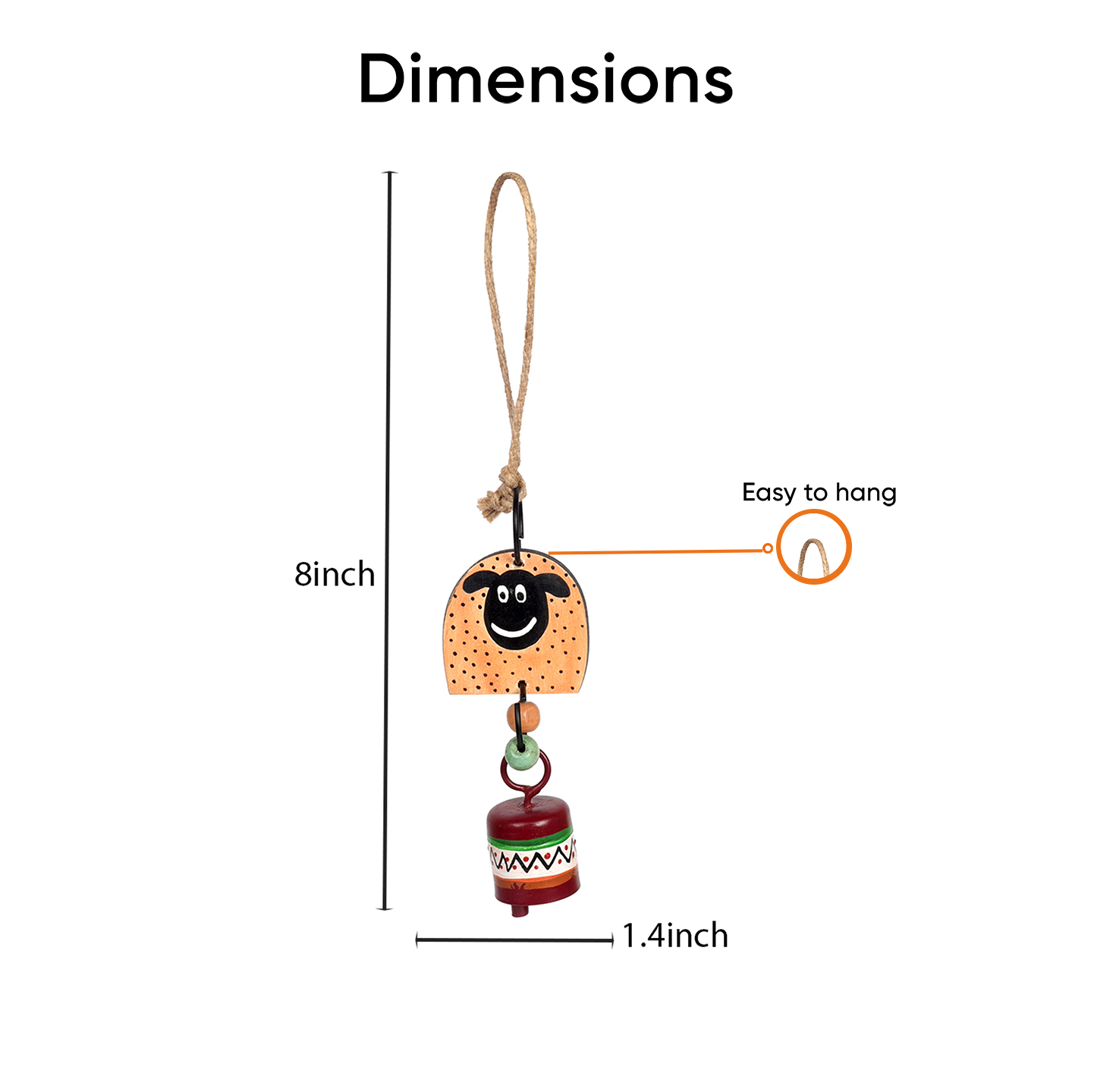 Aakriti Art Creations Metal Bell Windchime