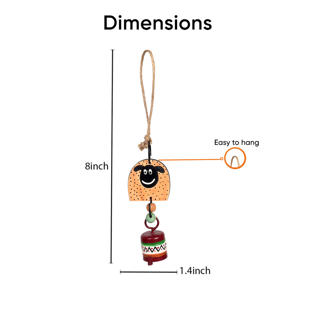 Aakriti Art Creations Metal Bell Windchime