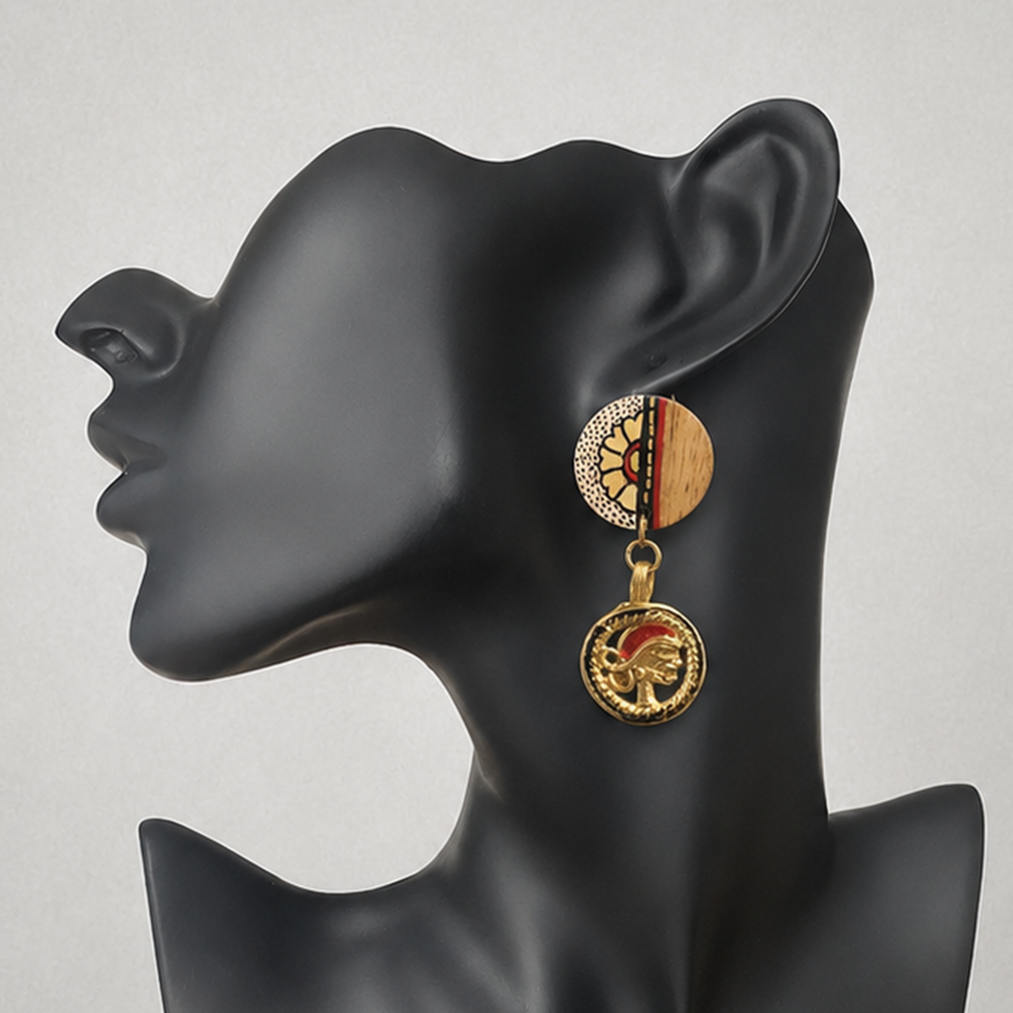 The Star Handcrafted Tribal Earrings