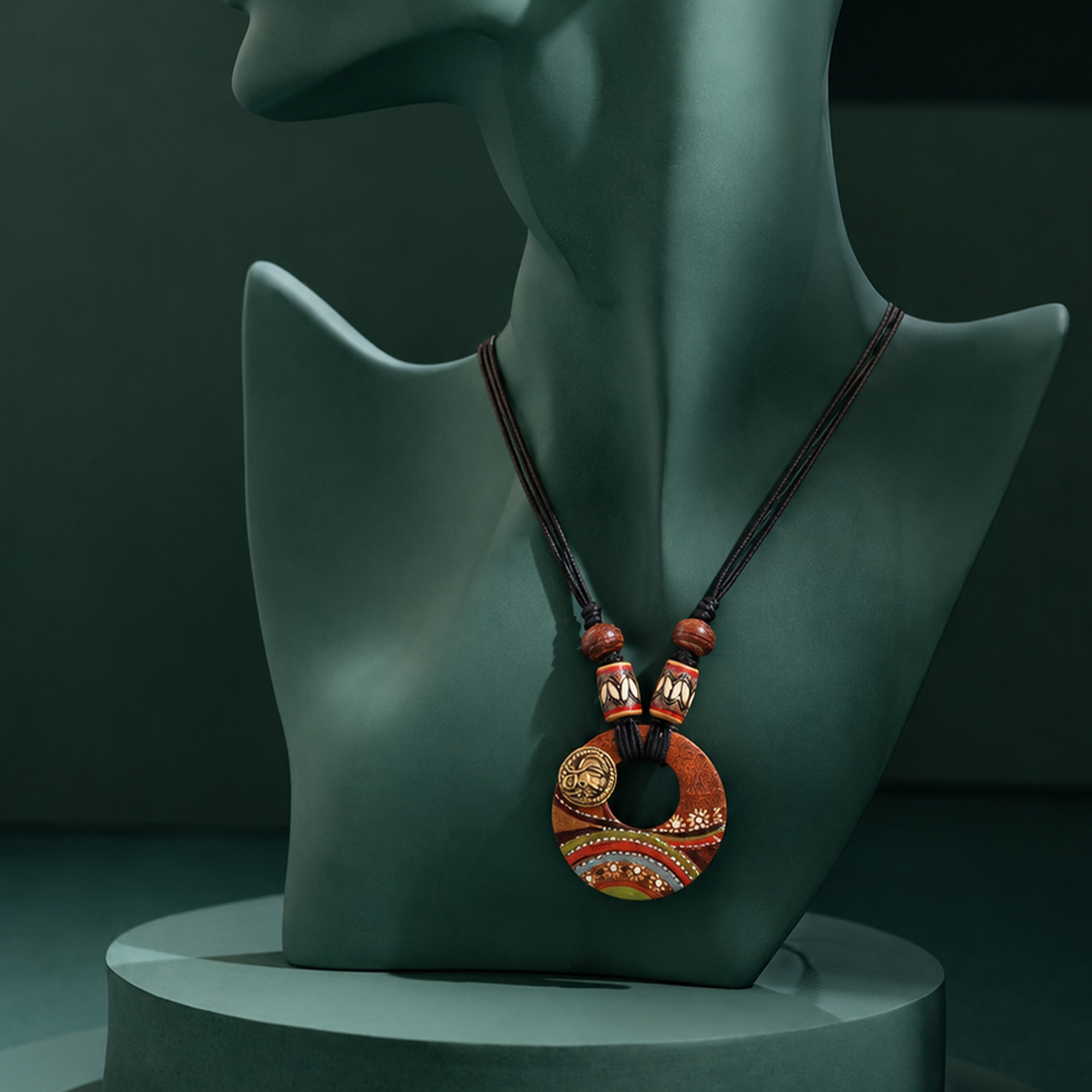 Tribal Enchantress  Handcrafted Ethnic Necklace