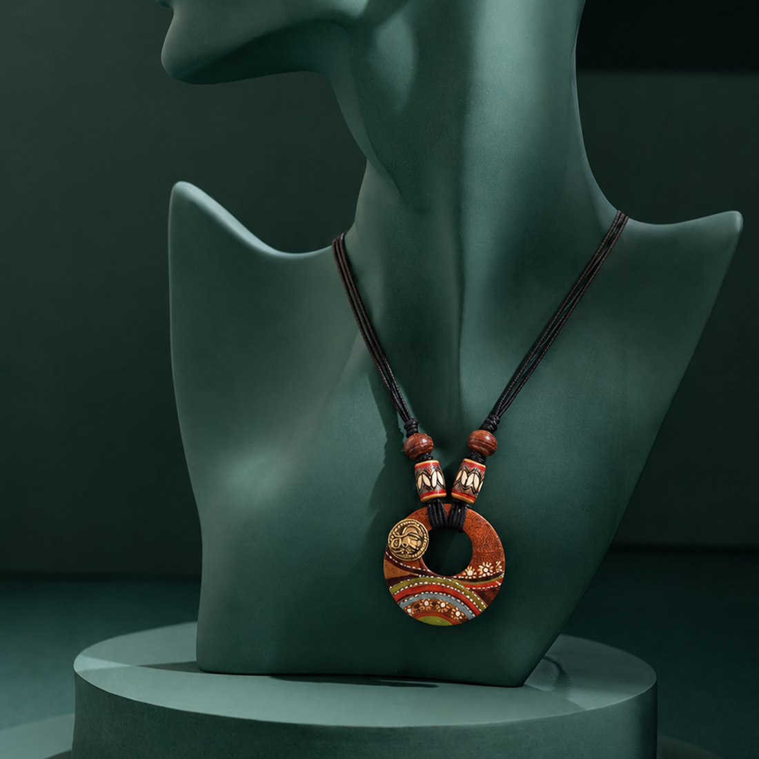 Tribal Enchantress  Handcrafted Ethnic Necklace